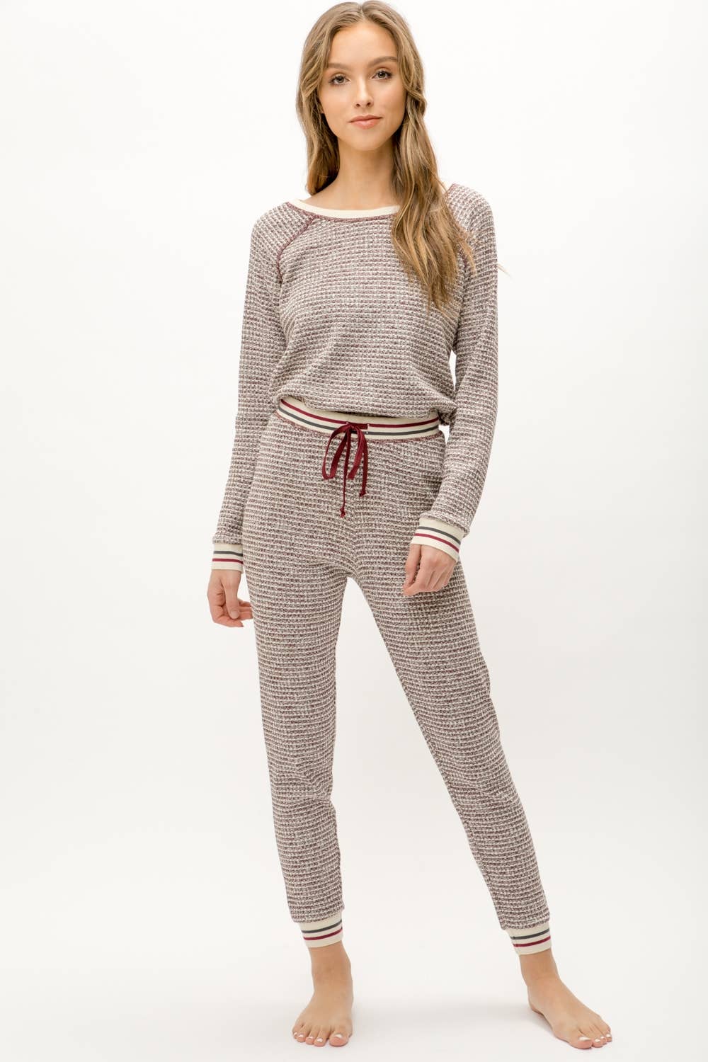 19505 Waffle Knit Jogger