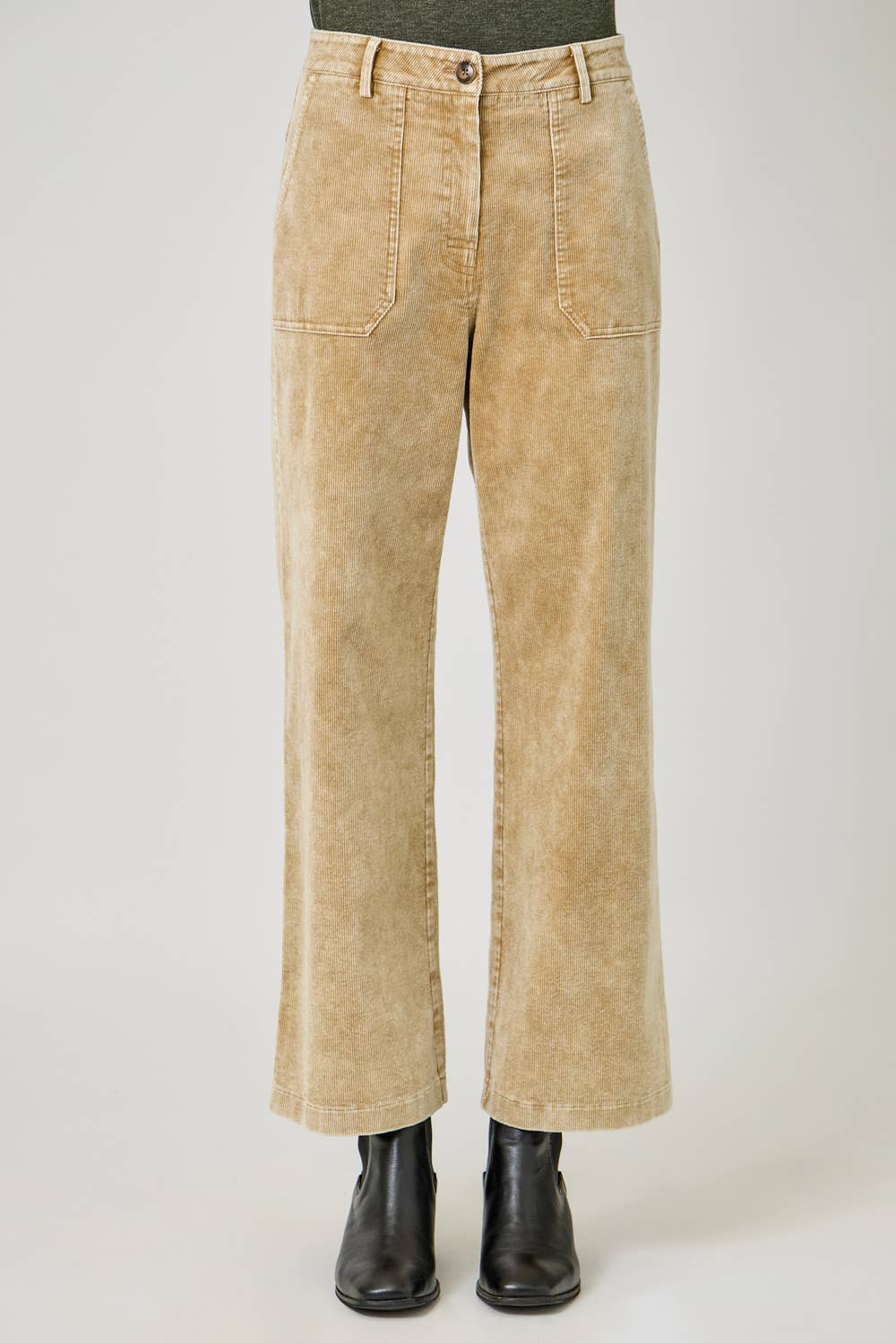 Washed Corduroy Trousers