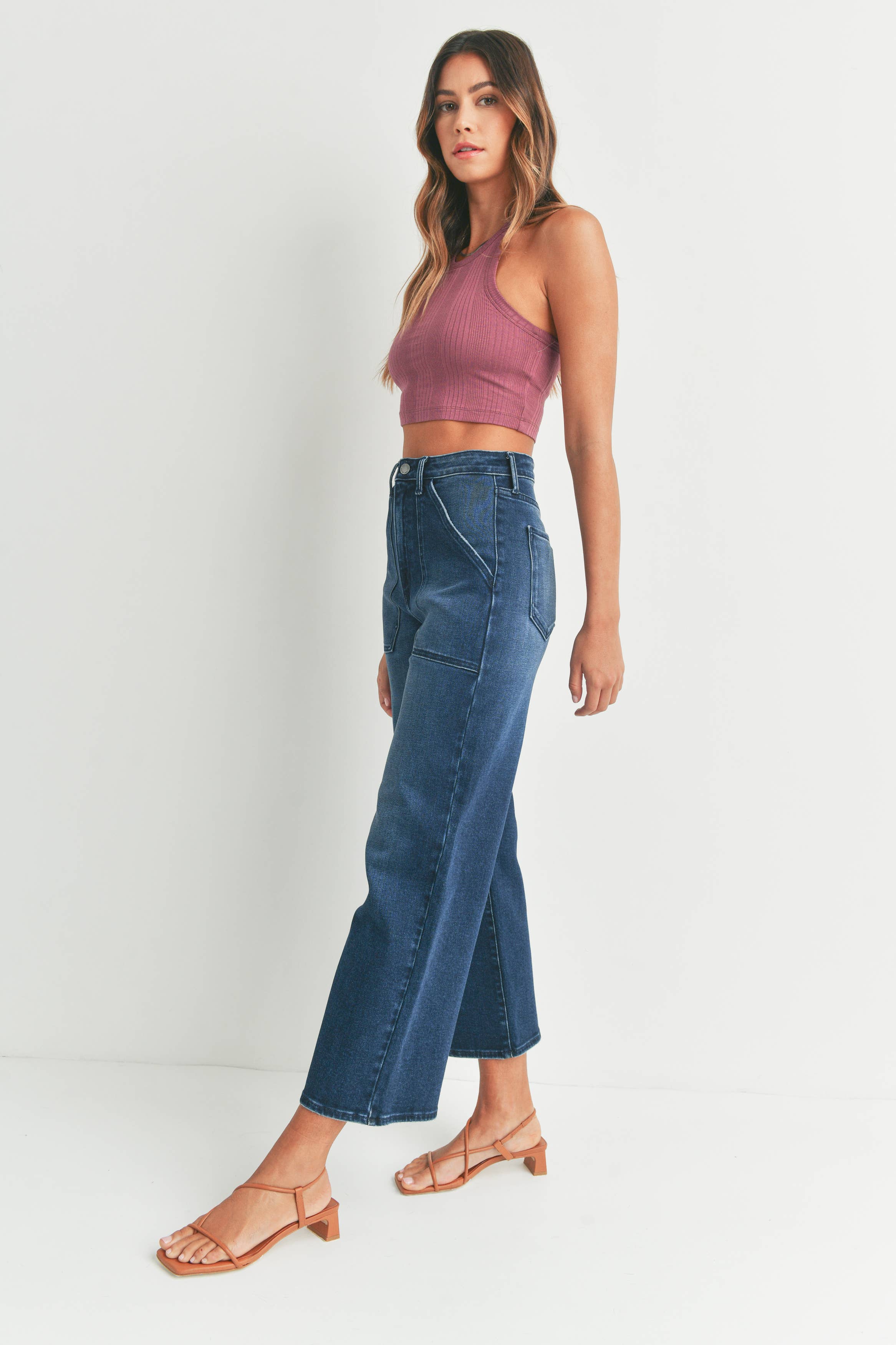 Casey Cargo Pocket Wide Leg Pant