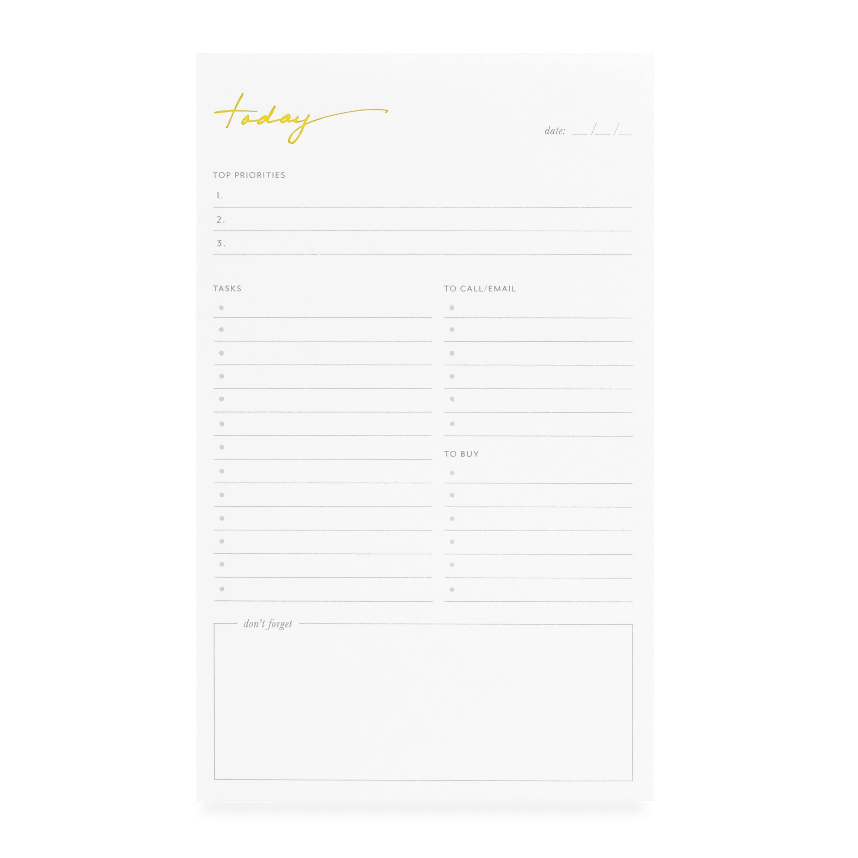 Sugar Paper Breathing Room Today Pad