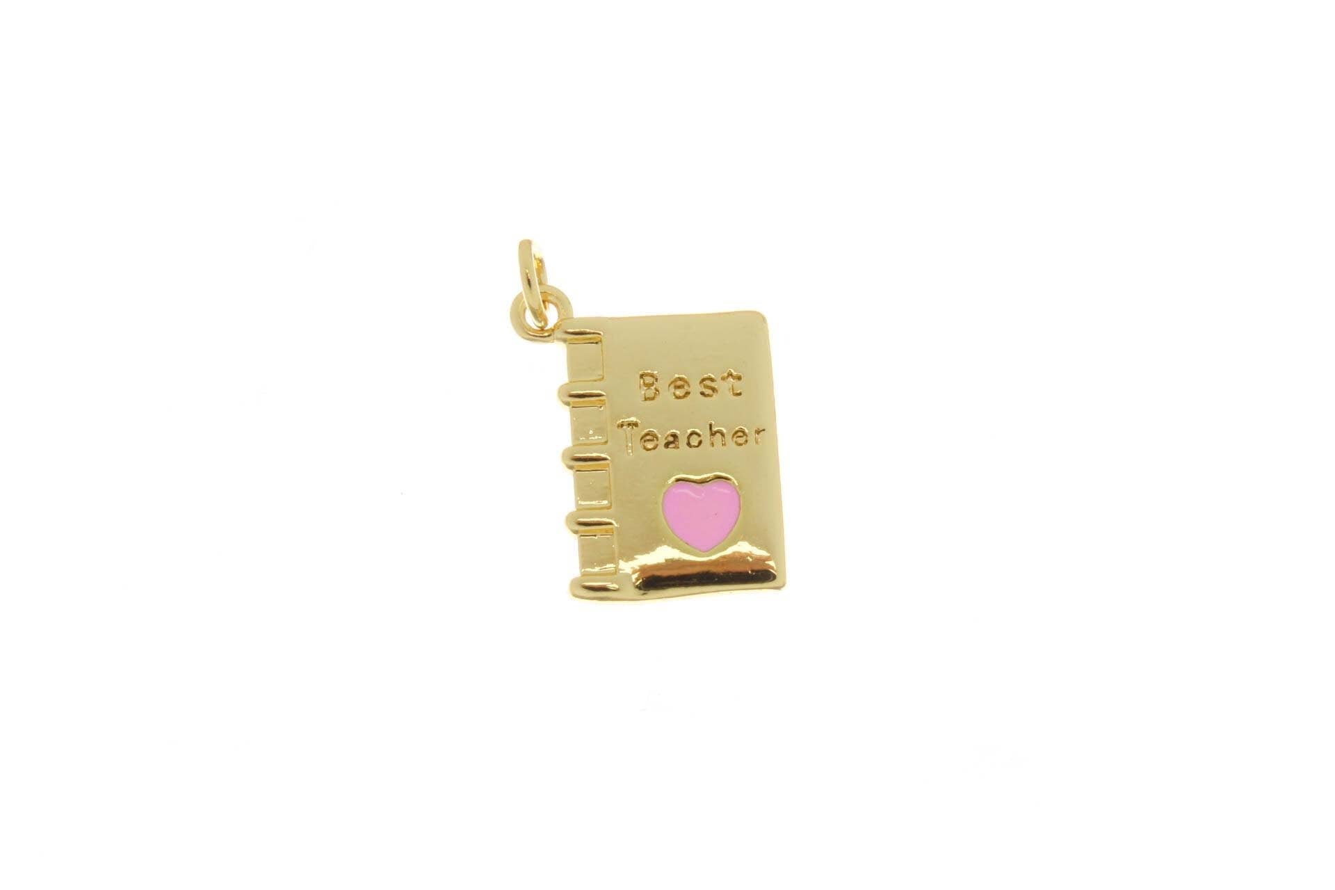 Teacher Appreciation Notebook Charm jewelry gift CPG2602