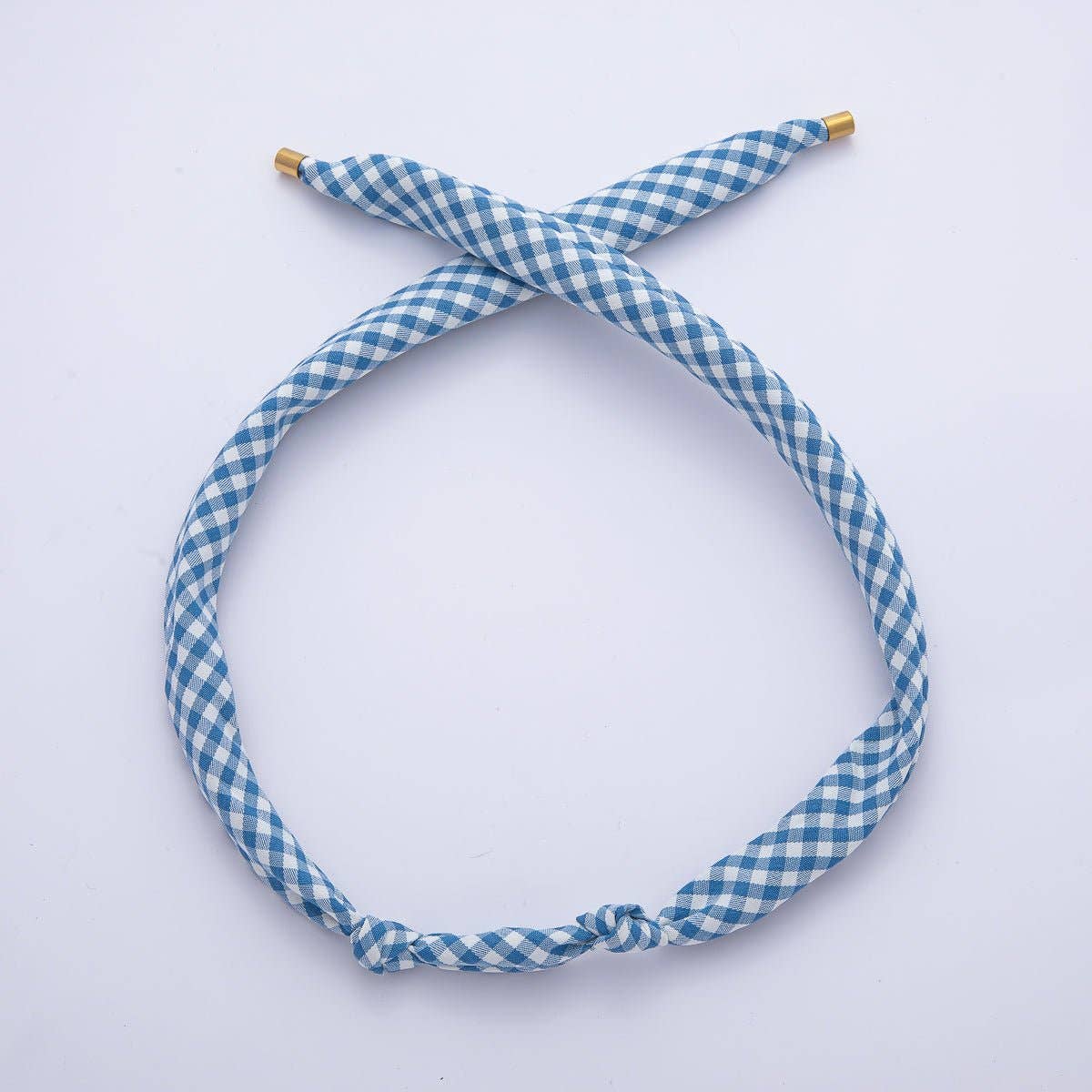 Plaid Bandana Gingham Necklace