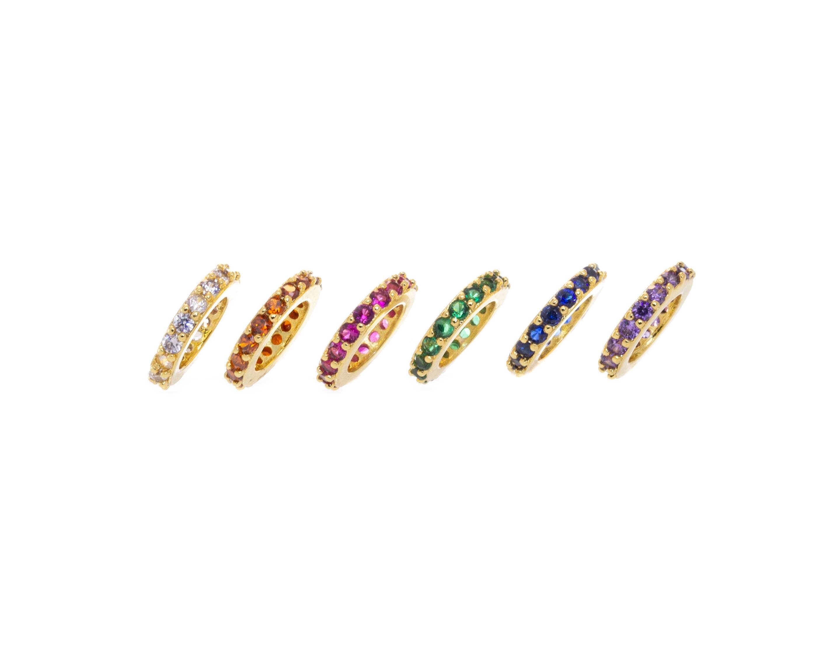 Rondelle Spacer for Bracelets and Necklaces