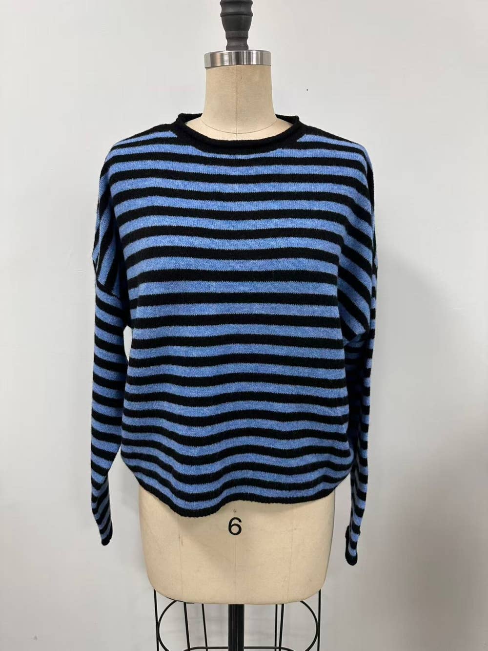 Piper Pullover Sweater - Striped