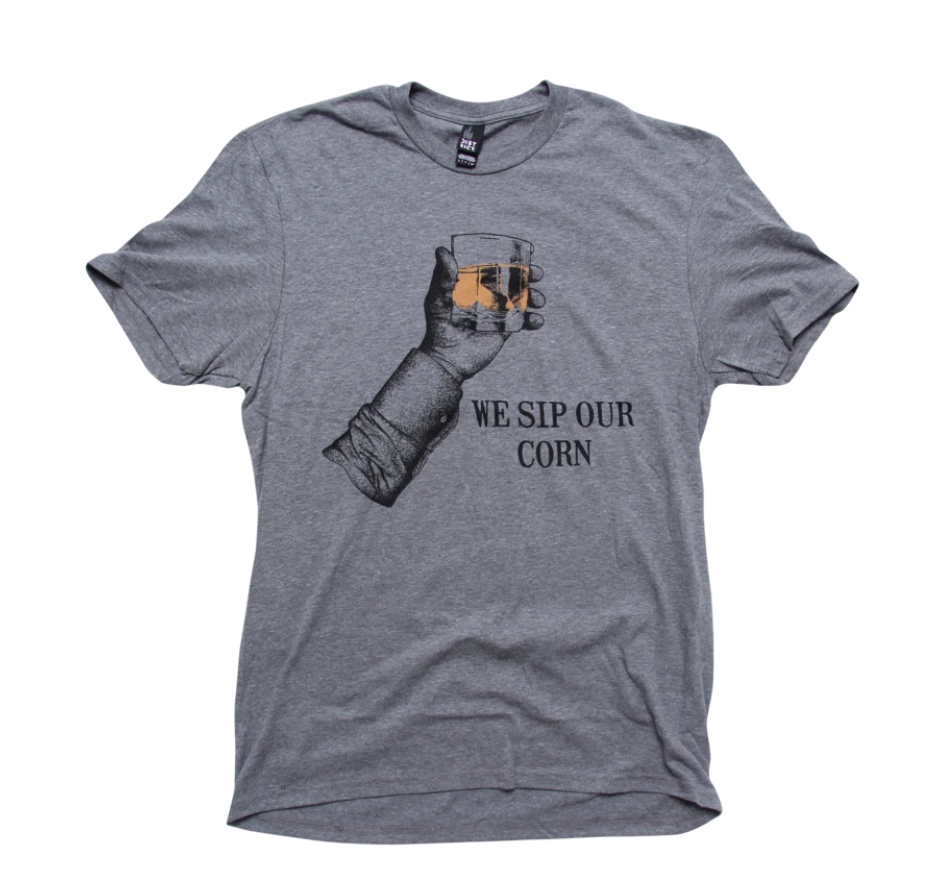 Bourbon Shirt - Bourbon - We Sip Our Corn Bourbon Shirt