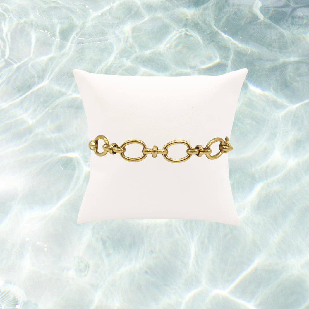 Gold Evermore Bracelet | Waterproof, Hypoallergenic & Tarnish Resistant