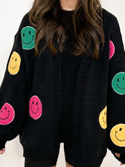 Remmy Smiley Patch Cardi