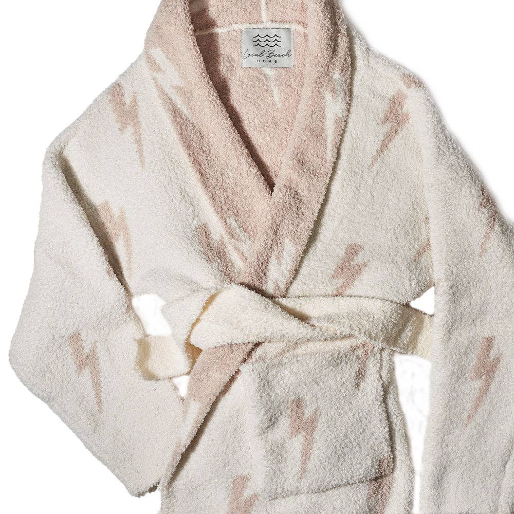 Lightning Bolt Luxe Robe