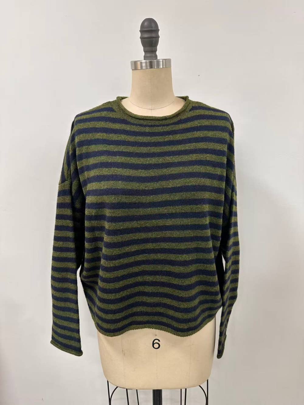 Piper Pullover Sweater - Striped