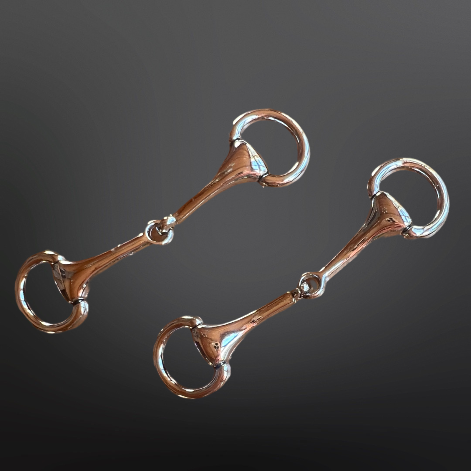 Equestrian Horse Snaffle Bit Buckle Hardware Scarf Slide