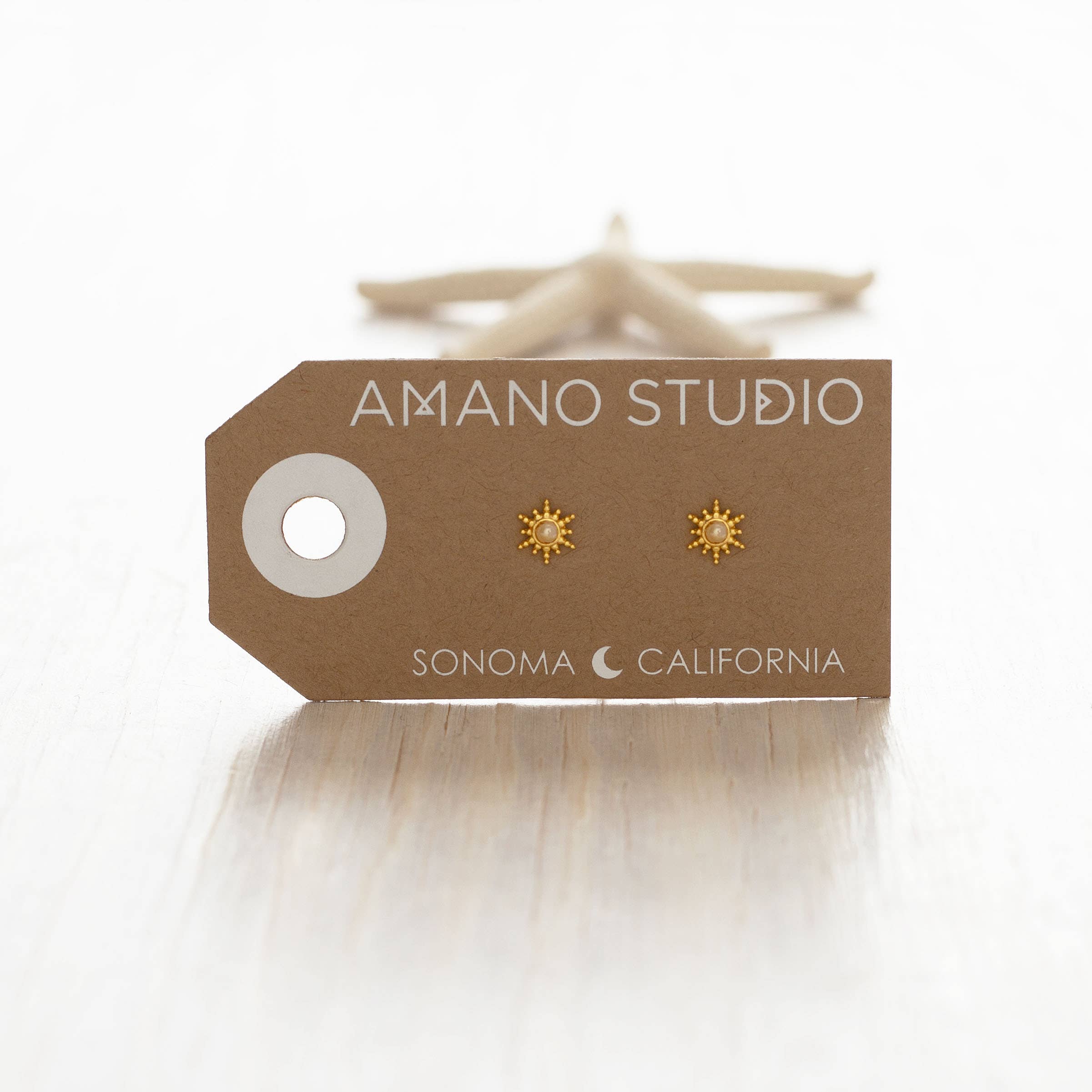 Starburst Stud Earrings