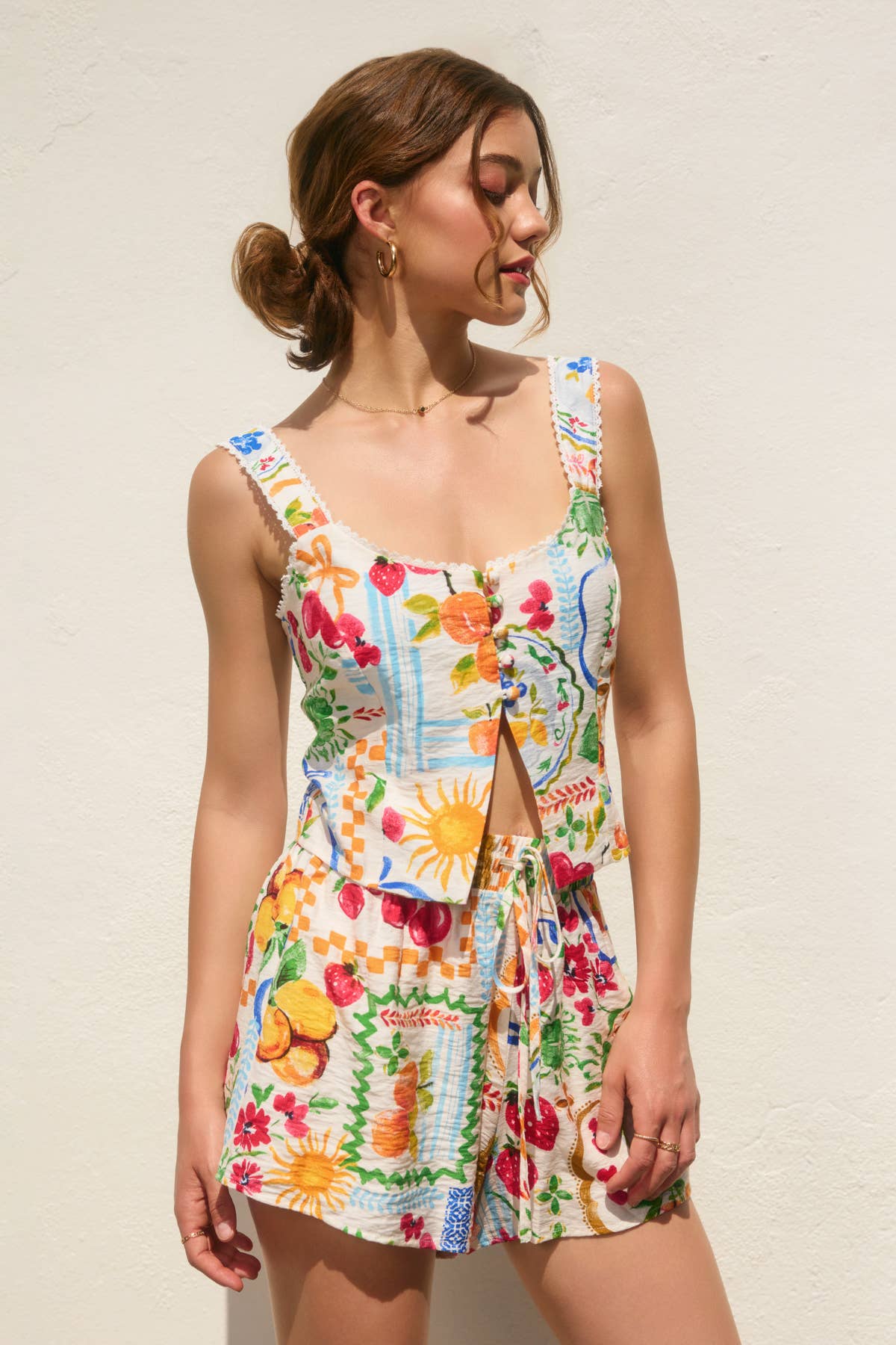 Sweetest Thing Lace Trim Tank Top