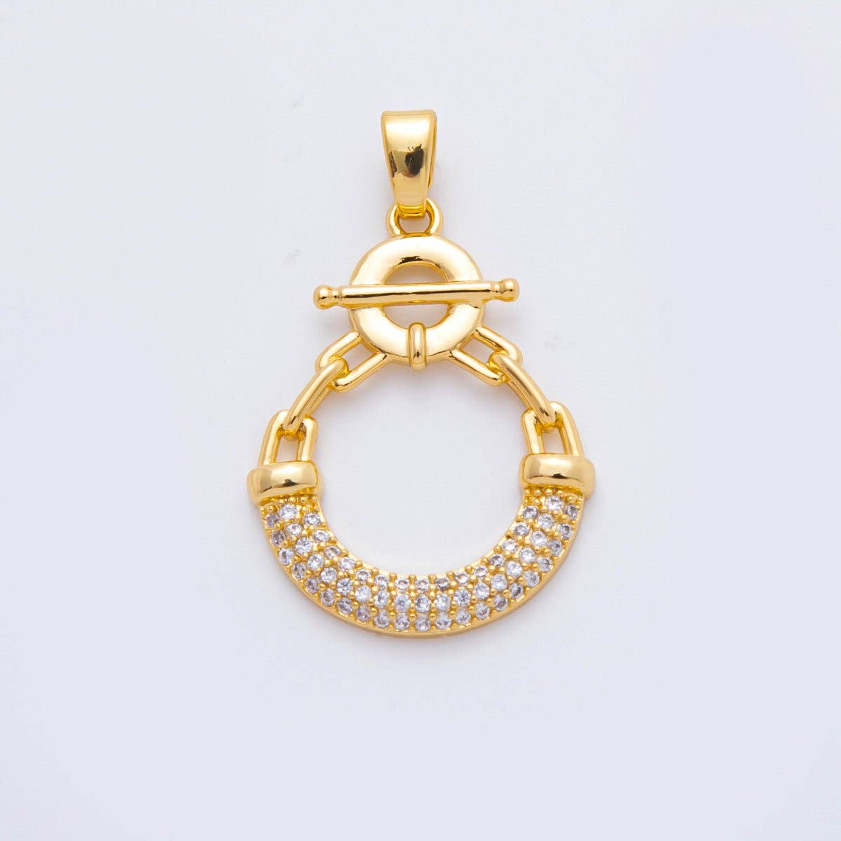 Nautical Round Compass Pendant