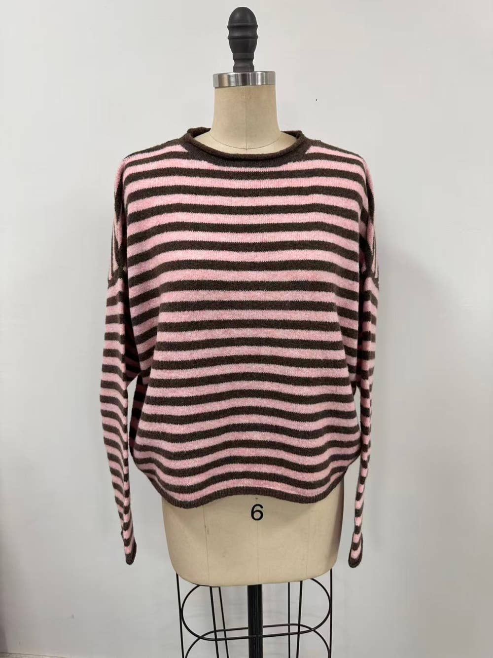 Piper Pullover Sweater - Striped