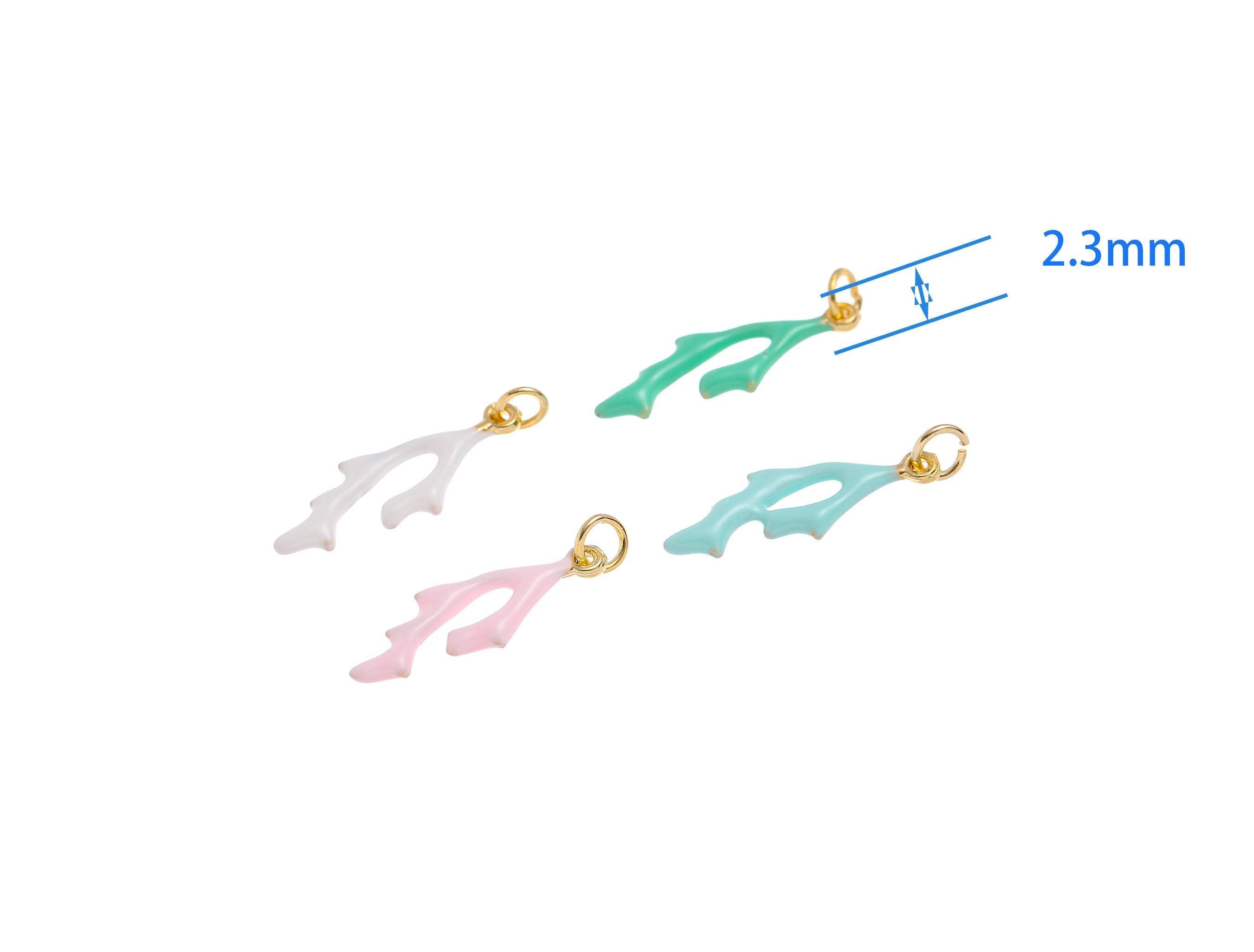 Ocean Coral Branch Charms for Necklace and Earrings CPG1418