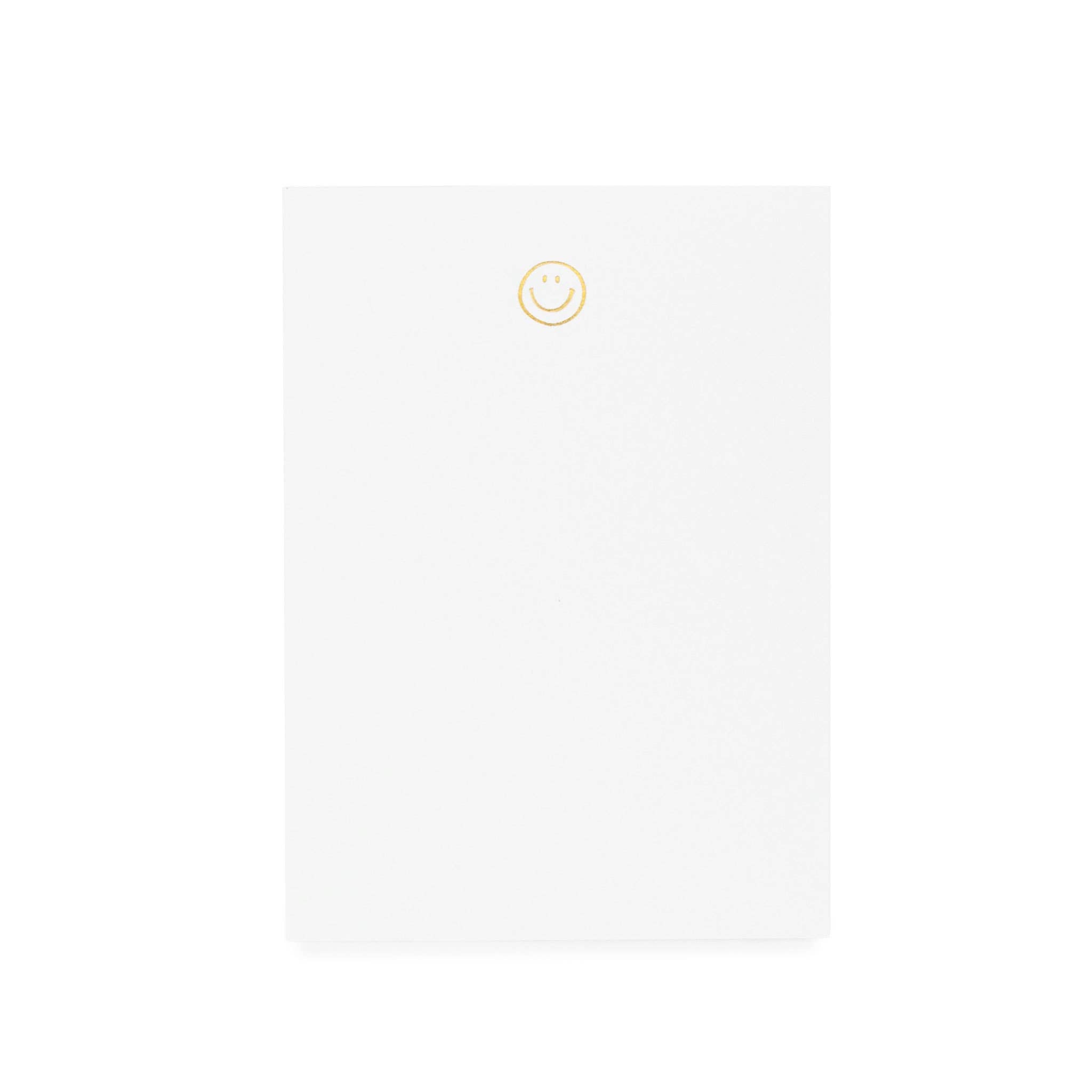 Mini Notepad Smiley