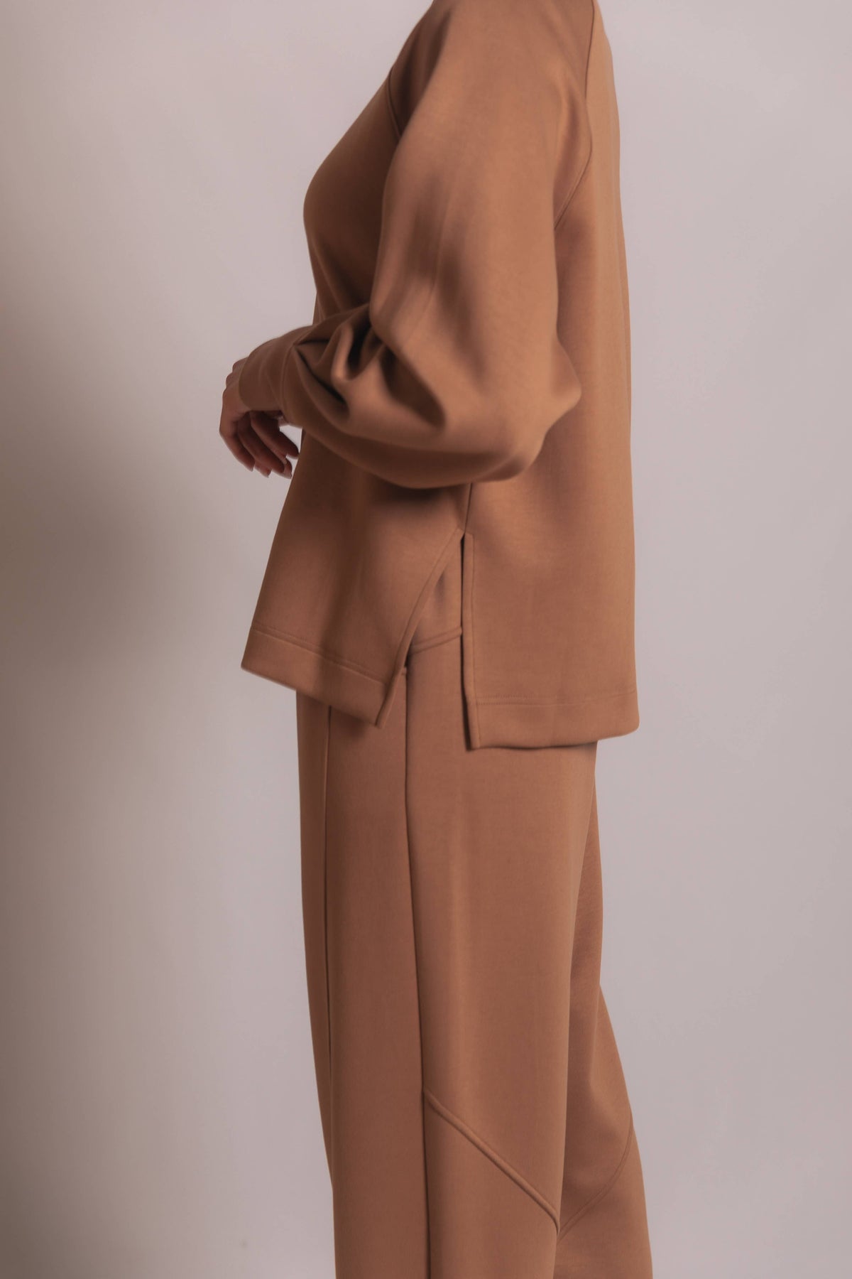 Butter Modal Mock Neck Long Sleeve