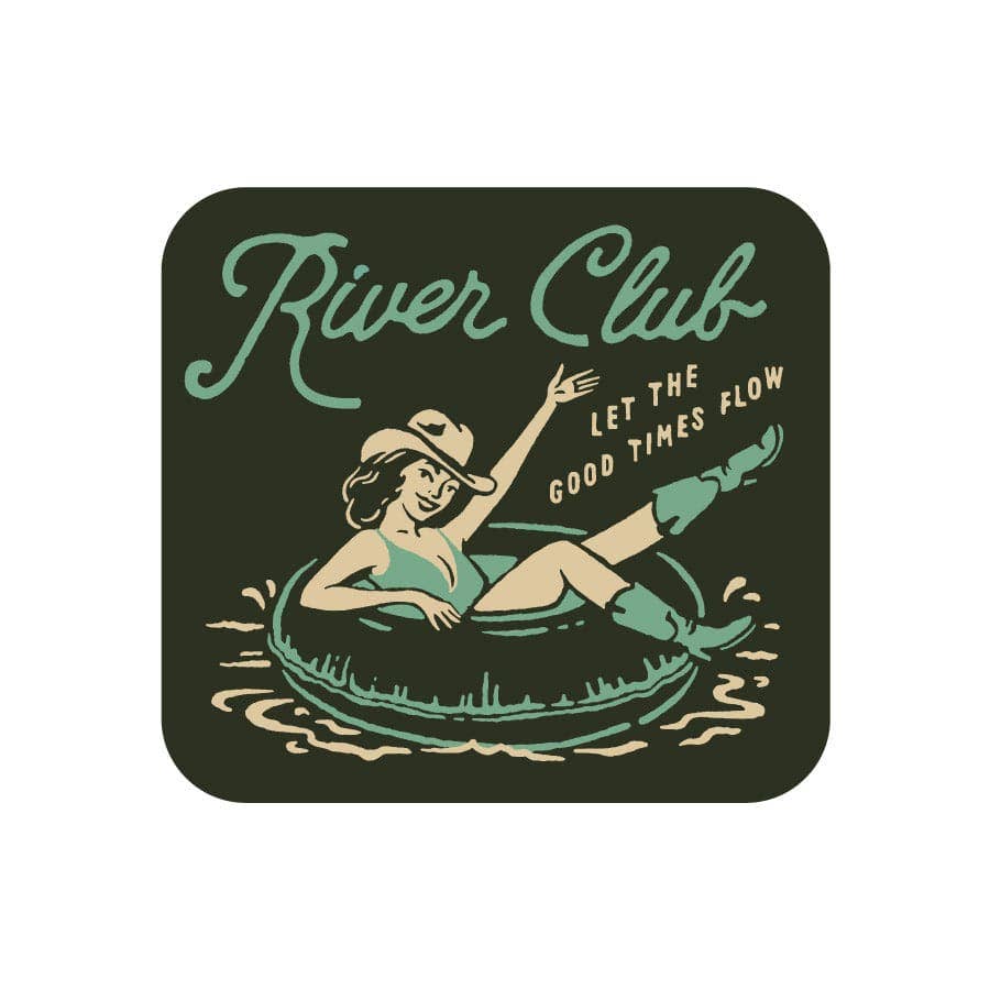 River Club Sticker