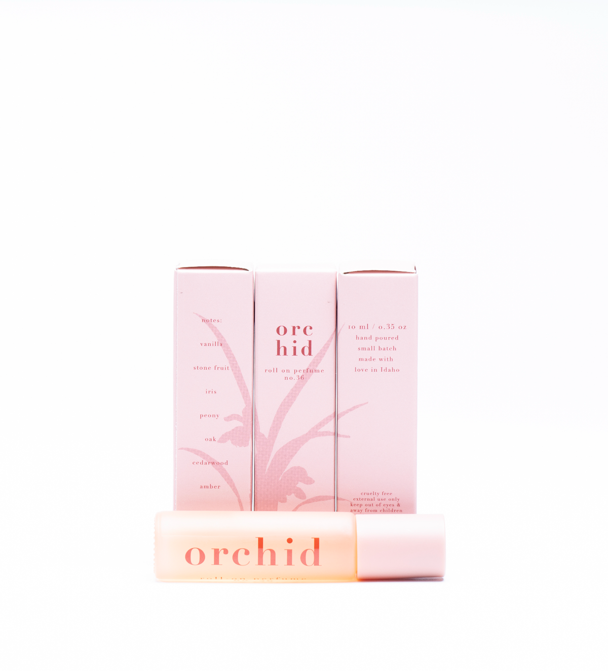 No. 36 orchid • clean perfume •  roll-on or eau de parfum options