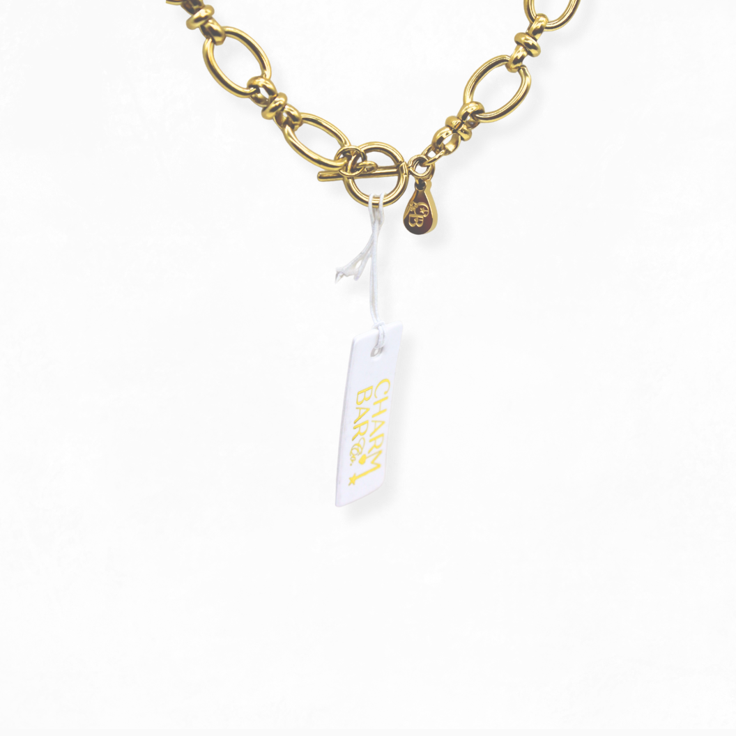 Gold Evermore Necklace | Waterproof, Hypoallergenic & Tarnish Resistant