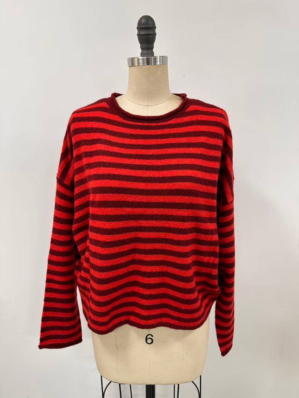Piper Pullover Sweater - Striped
