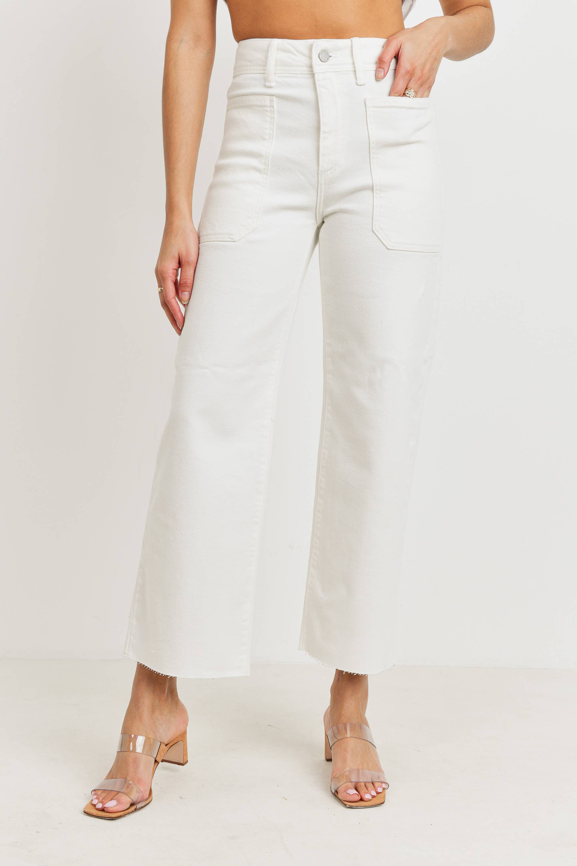 Kristie High Rise Wide Leg Pant