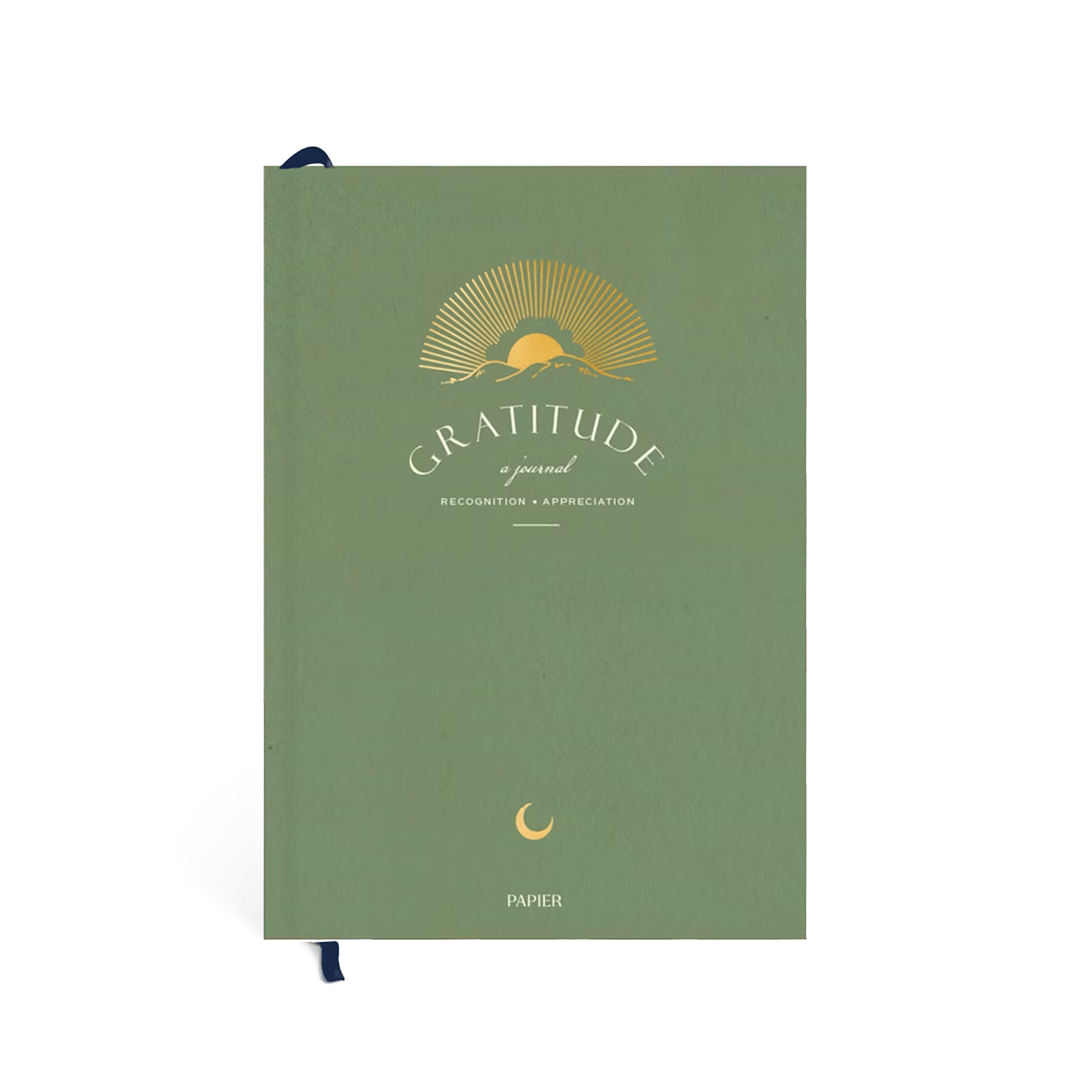 Rising Sun Foiled Hardcover Guided Gratitude Journal
