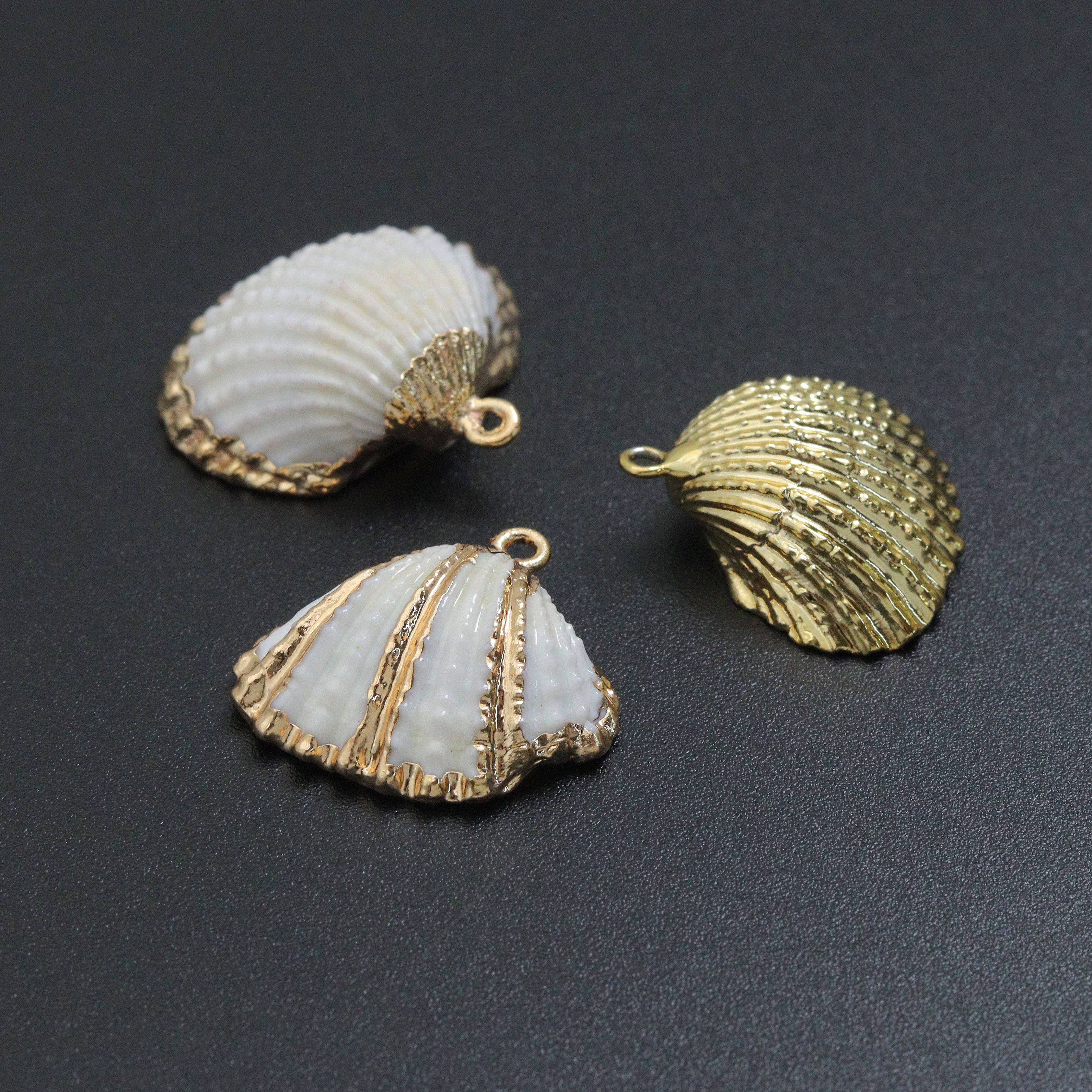 Associated Natural Seashell Pendant charm, EF823