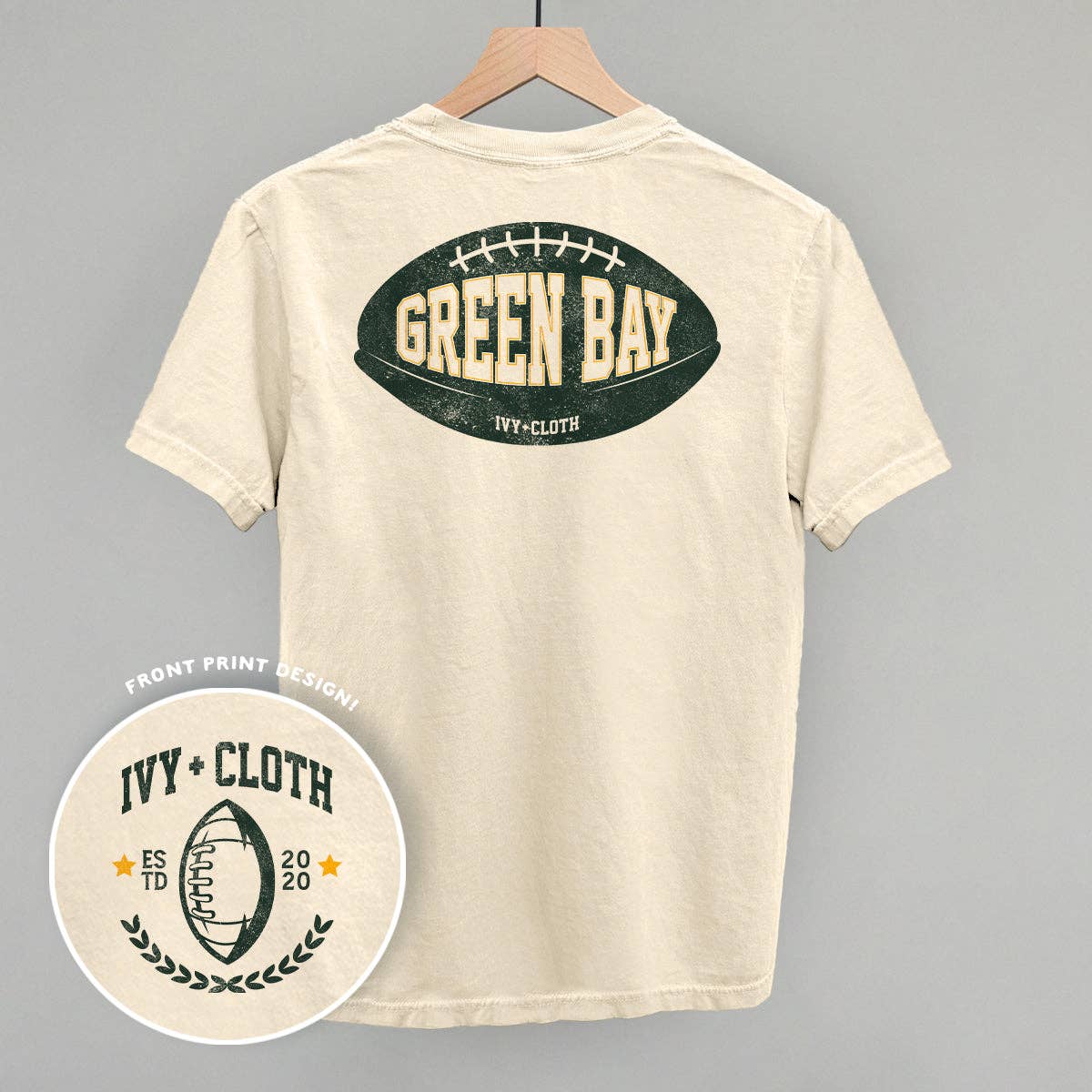 Green Bay Football (Back Print)