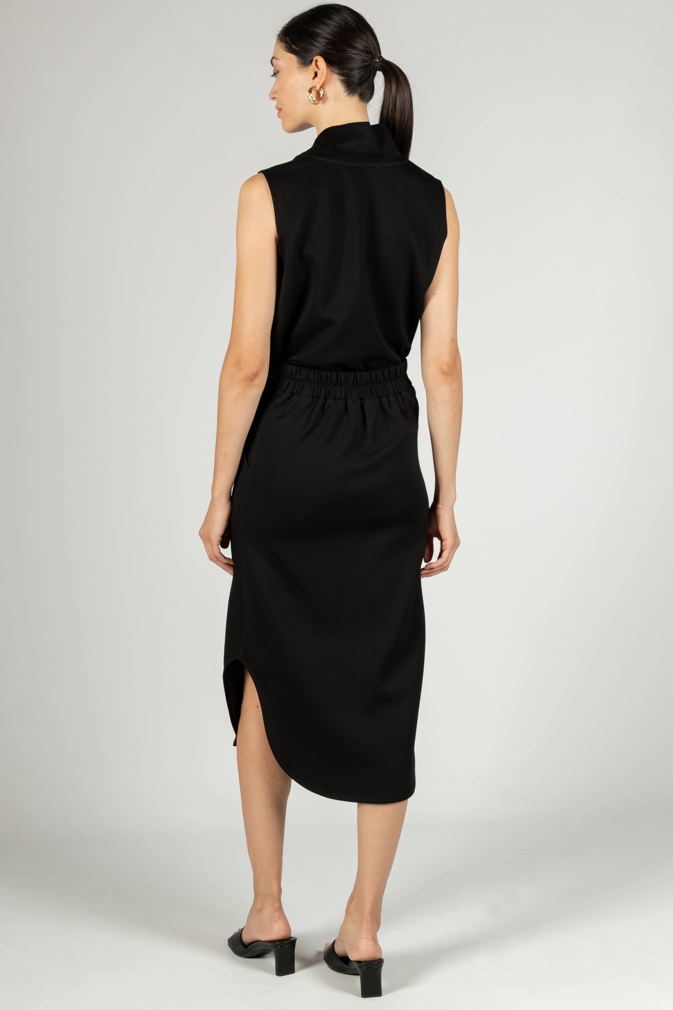 P. CILL Butter Modal Midi Skirt