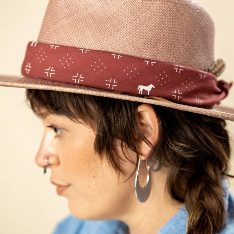 “Blaze A Trail” Heritage Bandana – Ethically Made in USA