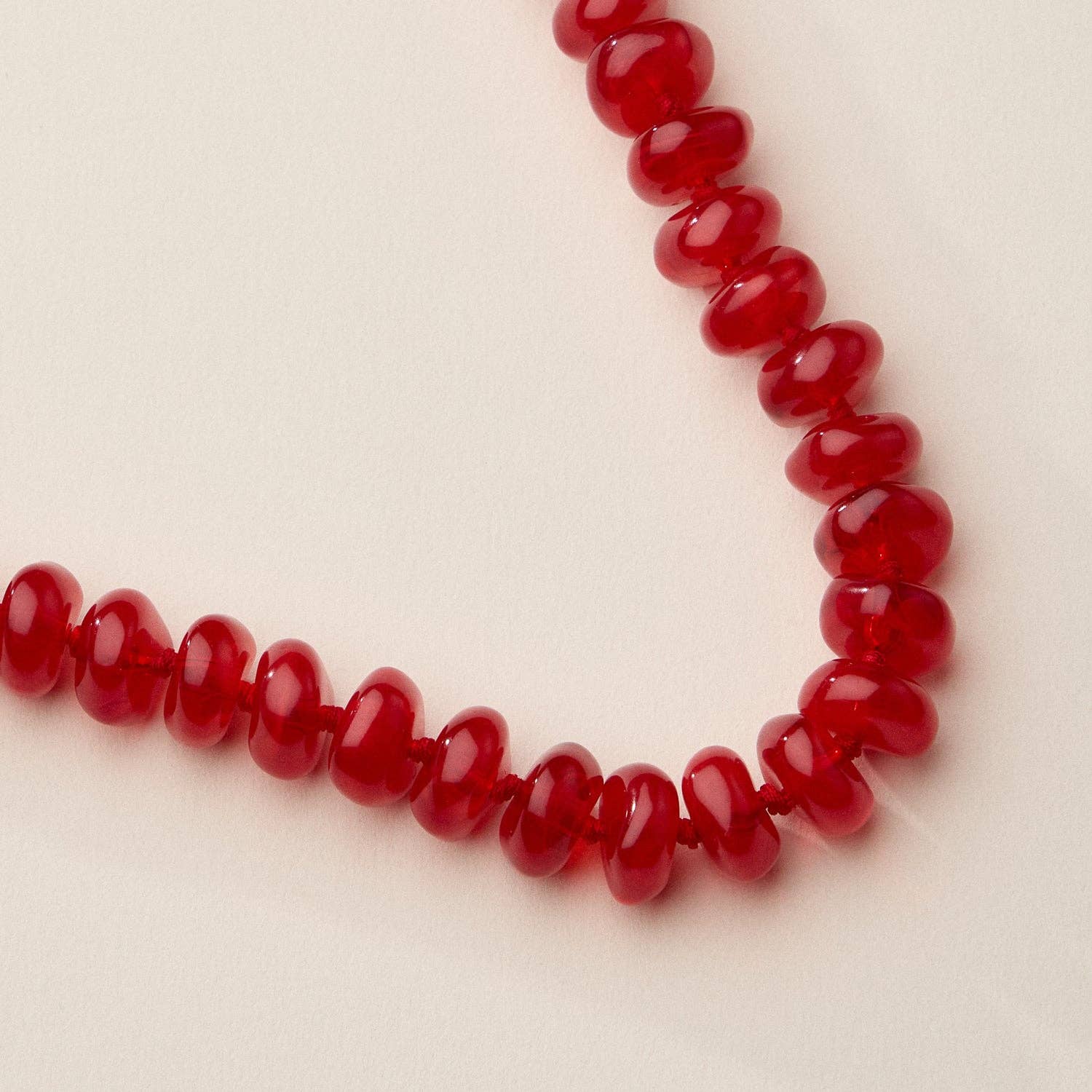Resin Beaded Chunky Necklace
