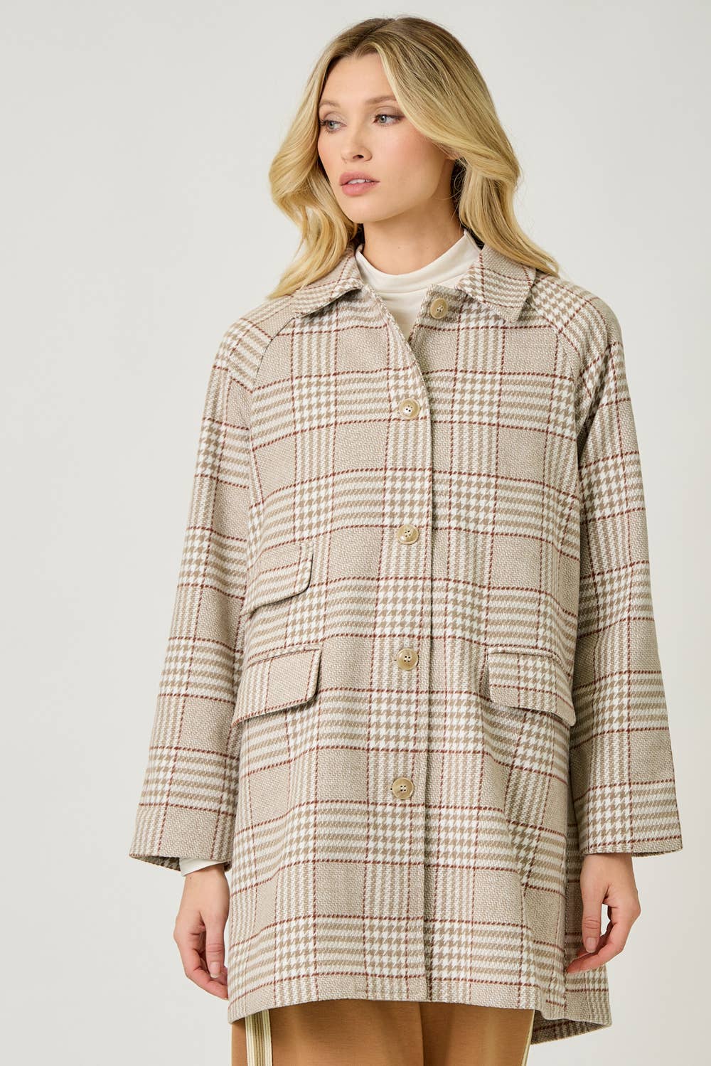 Single Breasted Midi Coat