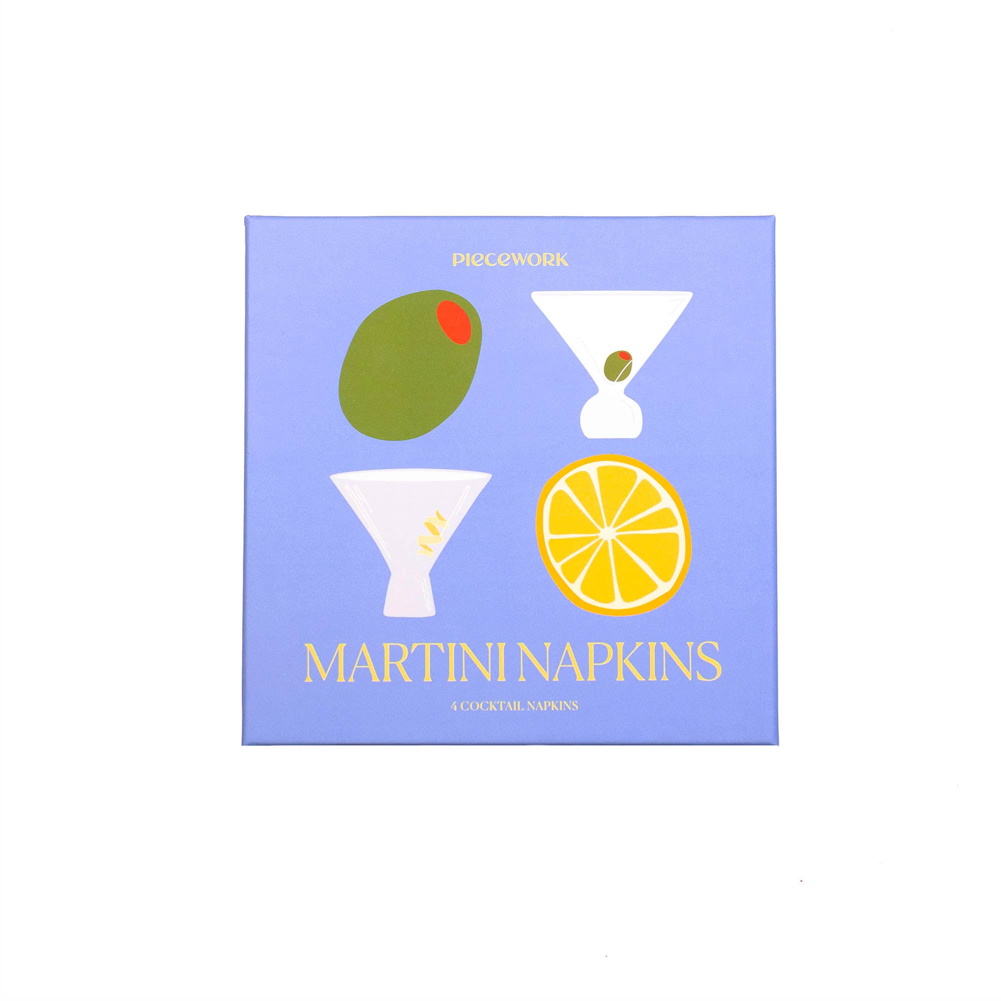 ✨Back In Stock✨Martini Cocktail Napkins - Set Of 4