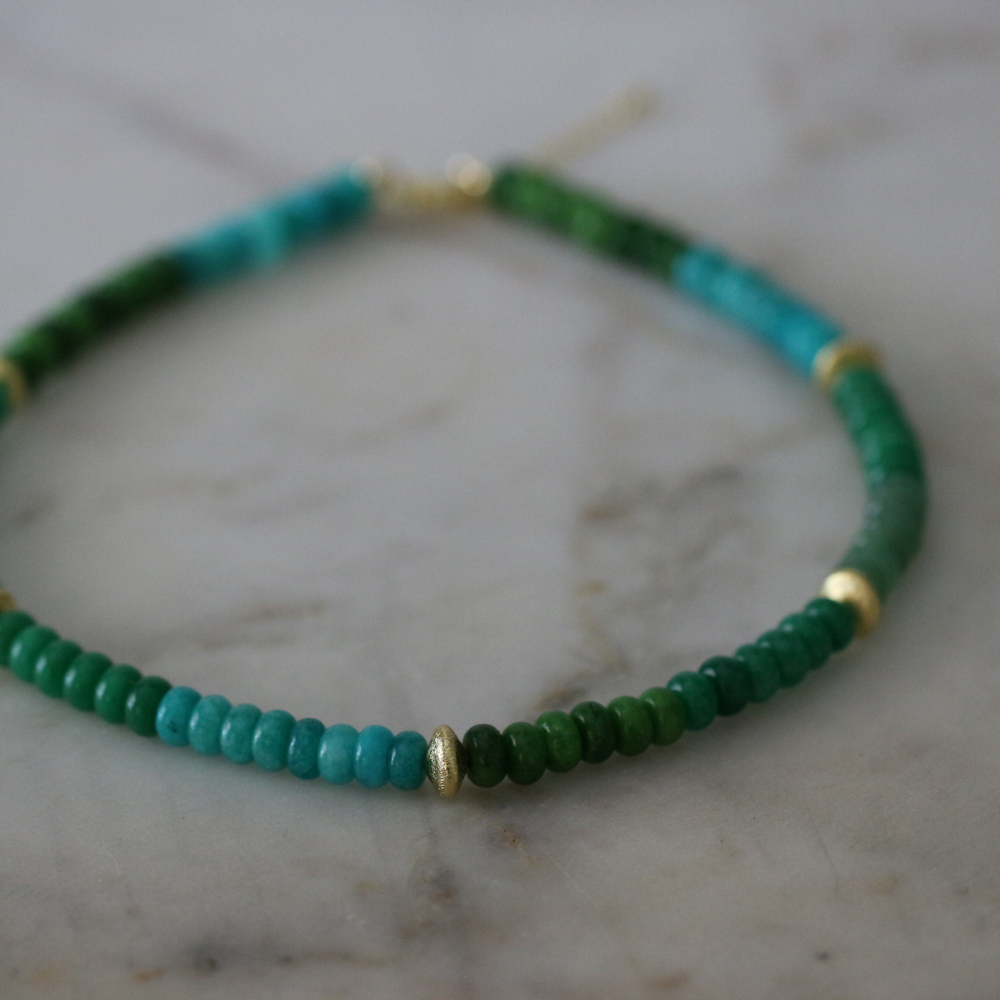 Elizabeth Gemstone Necklace