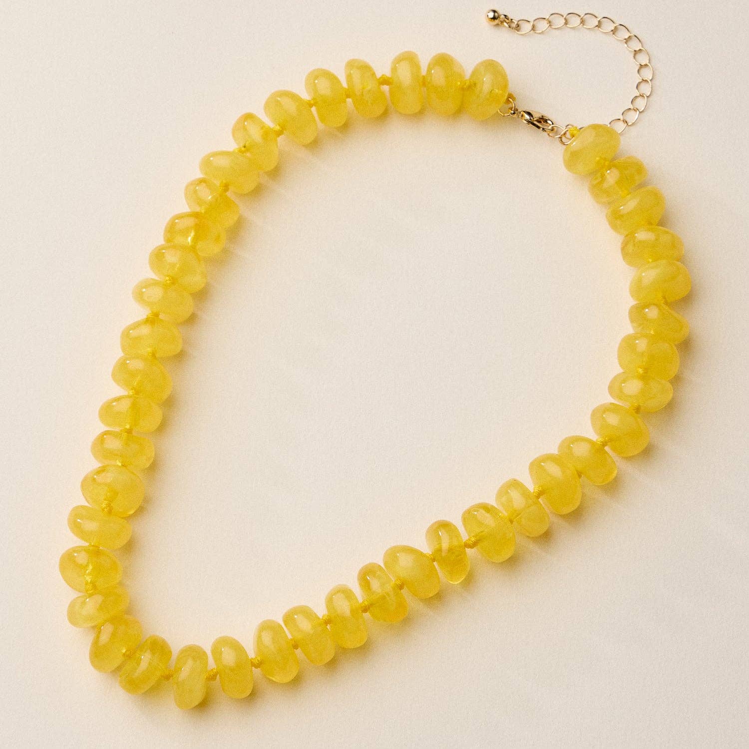 Resin Beaded Chunky Necklace