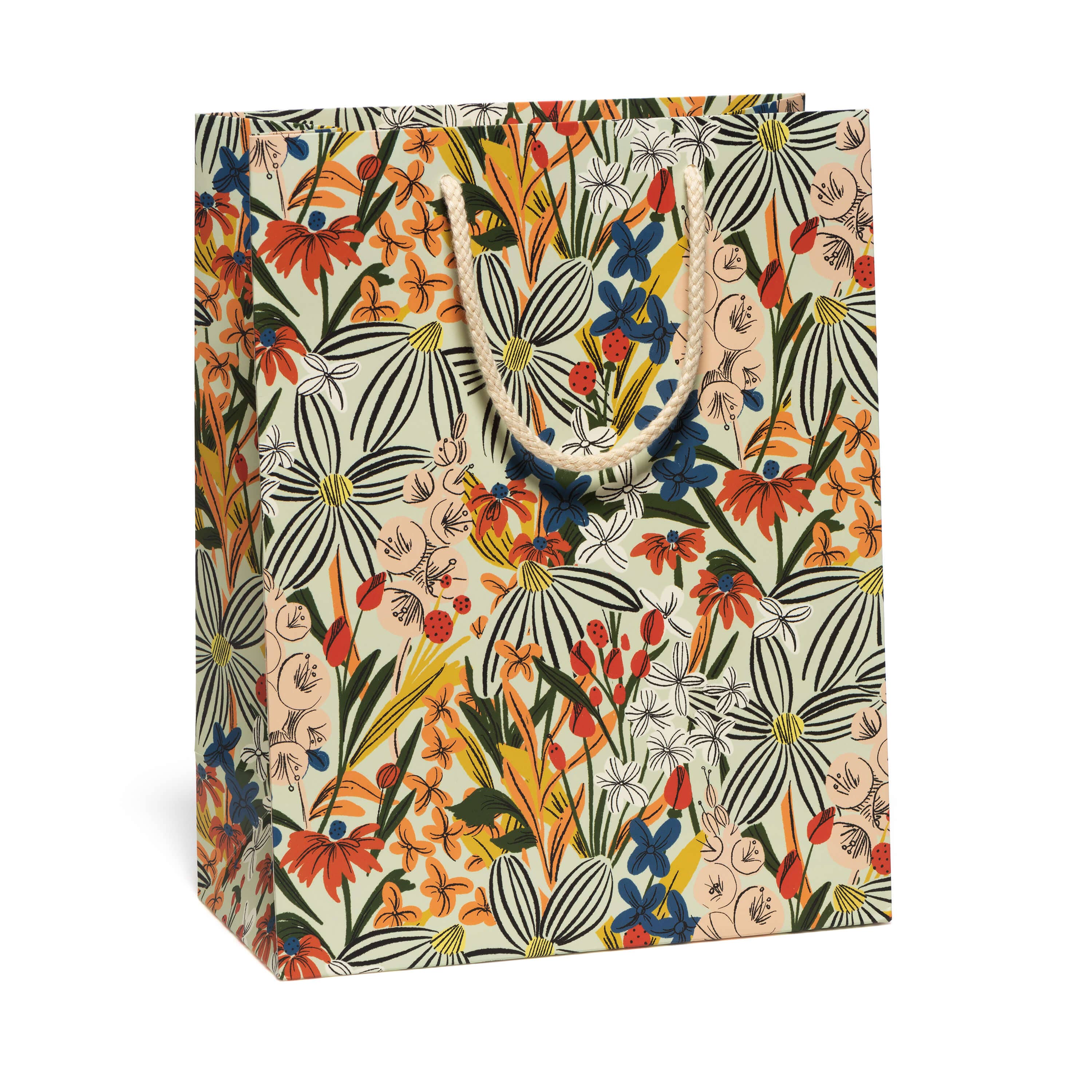Striped Florals gift bags: Large