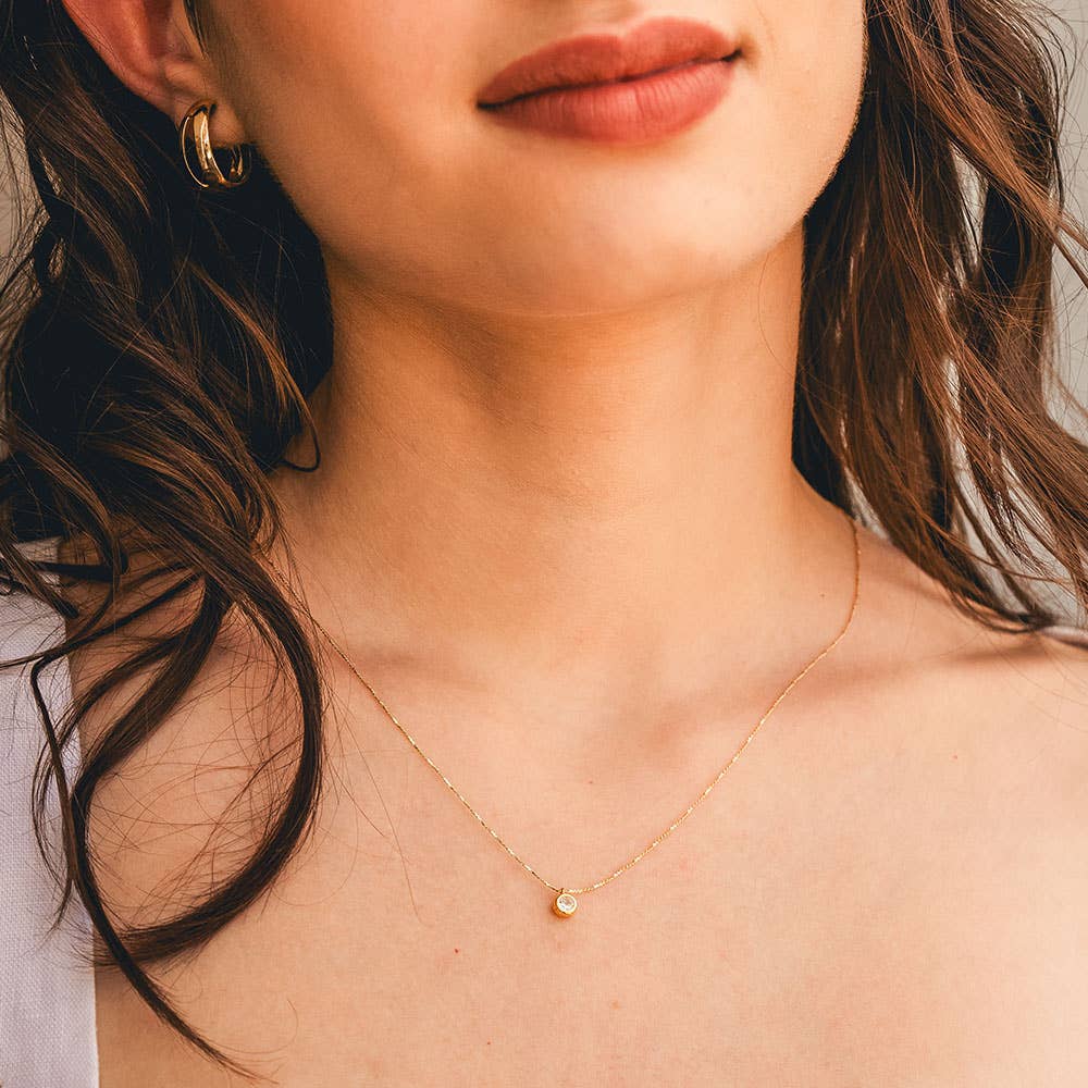Crystal Pendant Necklace