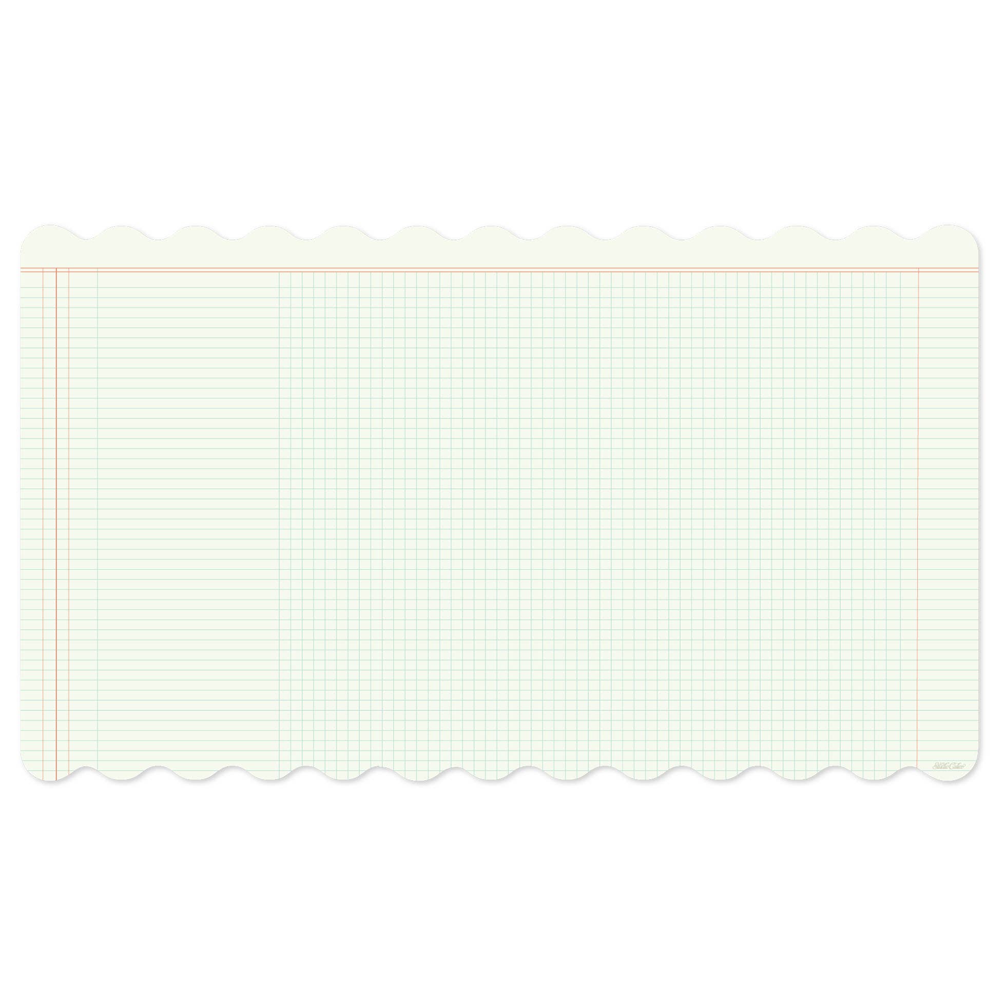 Scalloped Ledger Large Desk Mat
