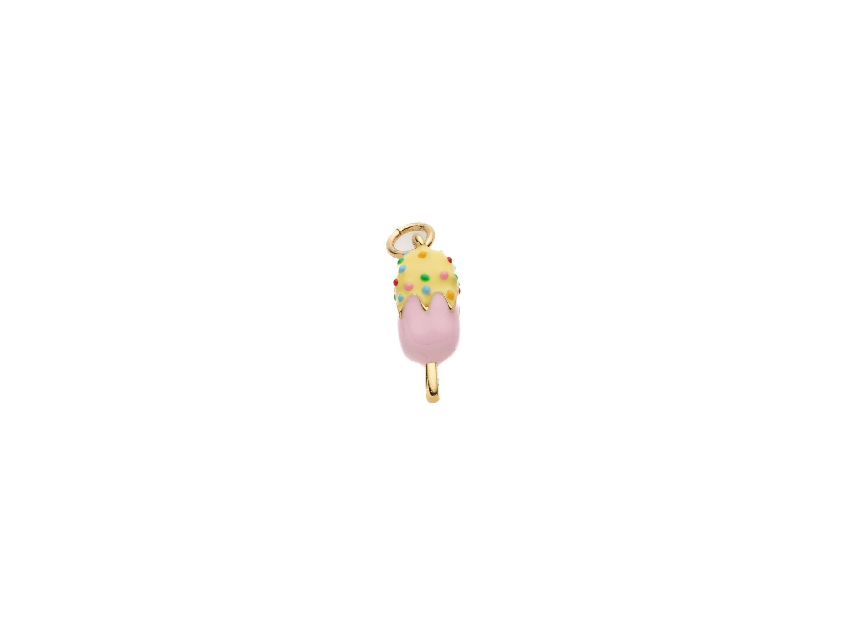Ice Cream Charm for Necklace or Bracelet CPG2074