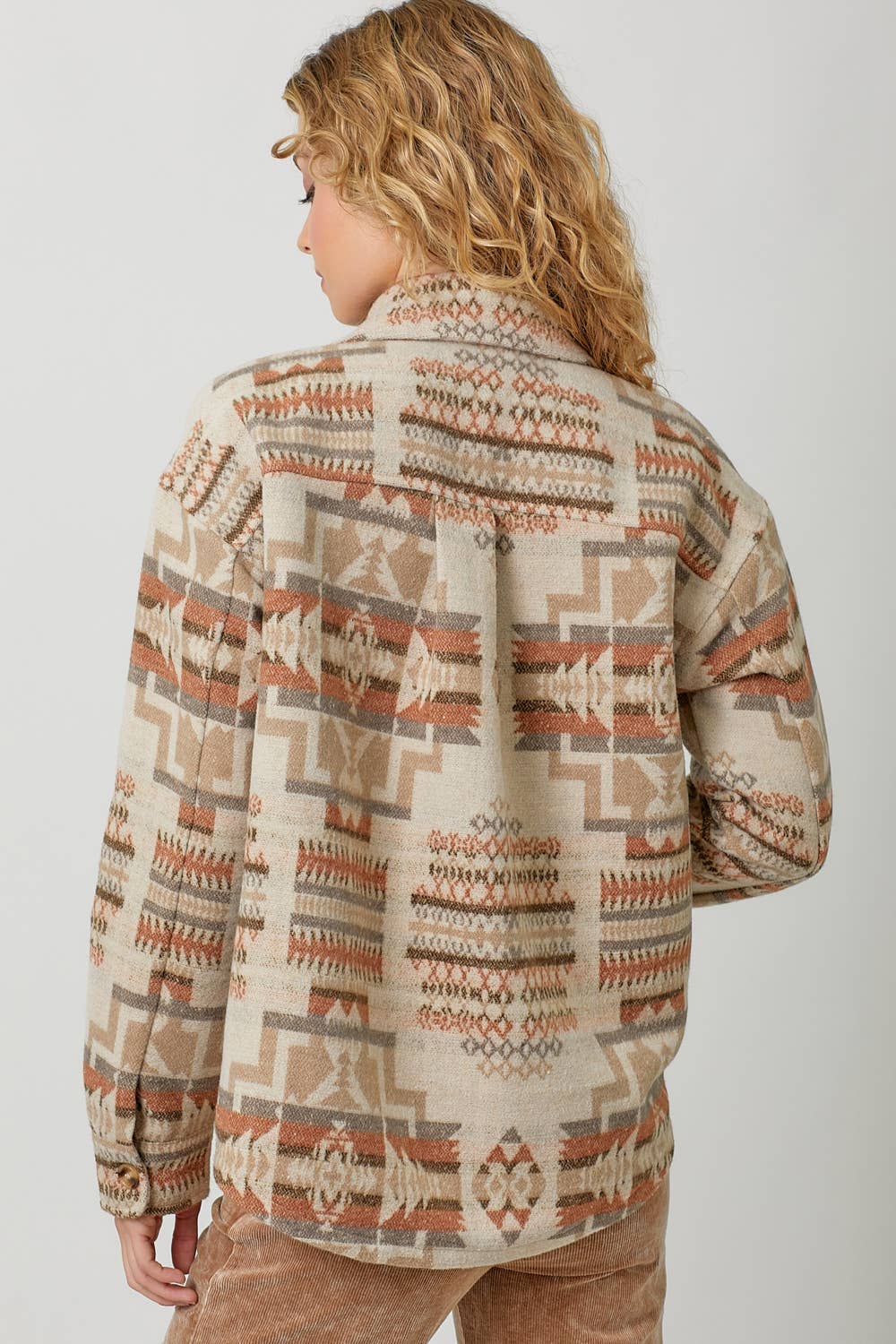 60748 Aztec Shacket