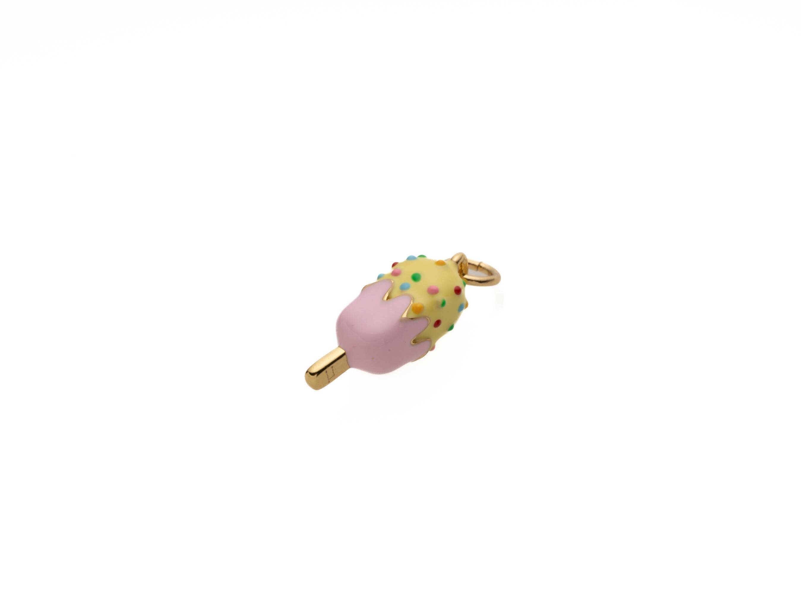 Ice Cream Charm for Necklace or Bracelet CPG2074