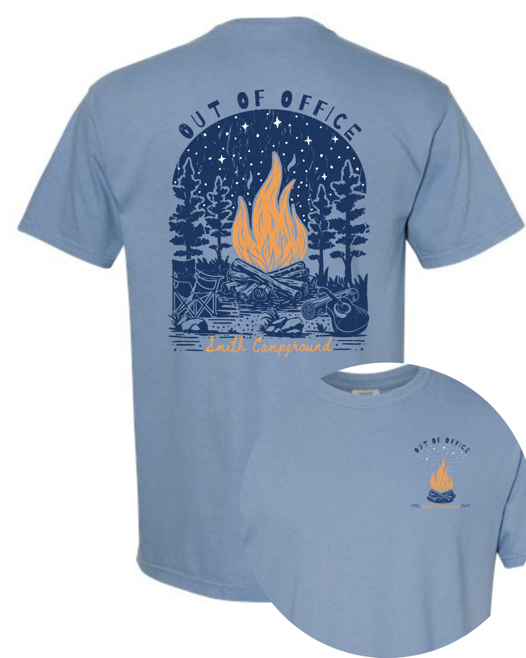Ohio River Out of Office Graphic Tee