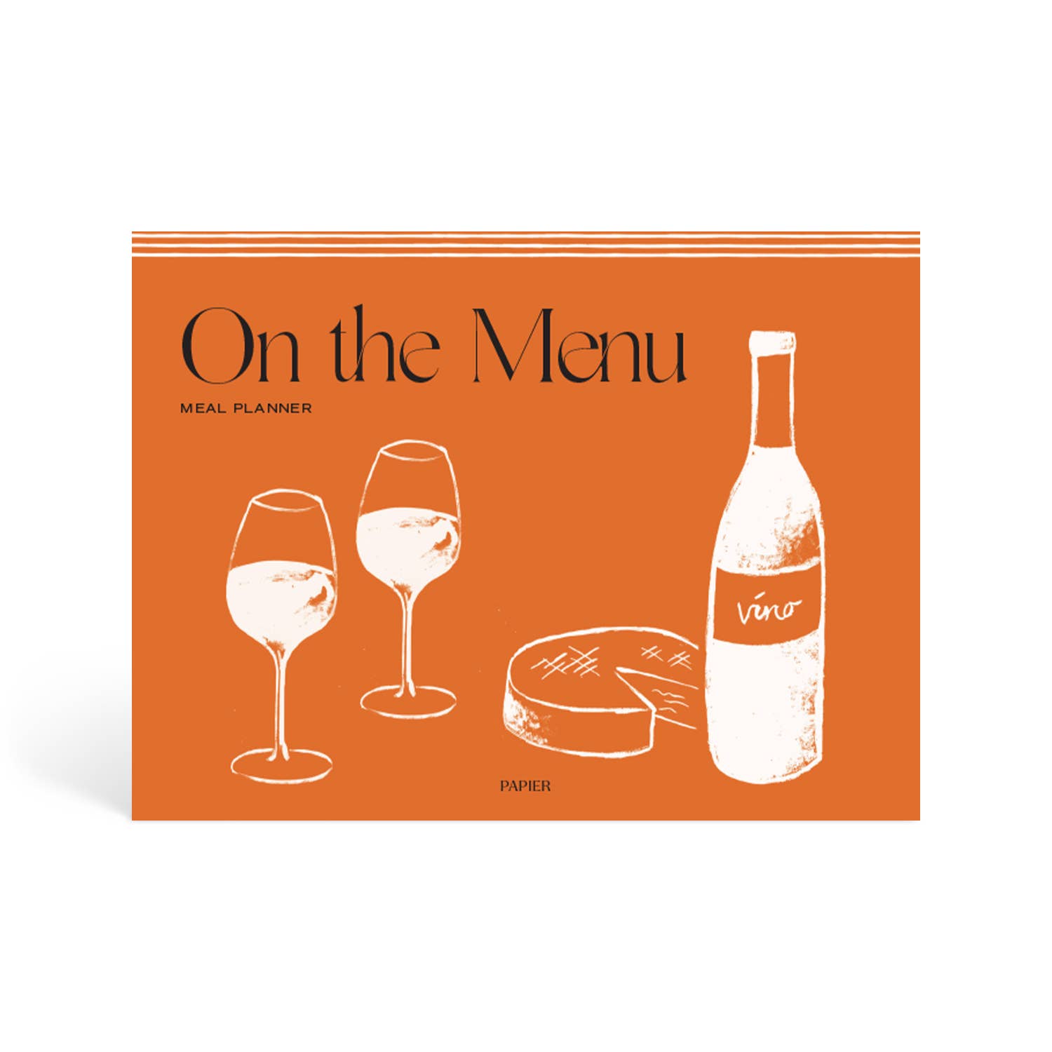 Eat Well Undated Weekly Meal Planner & Grocery List