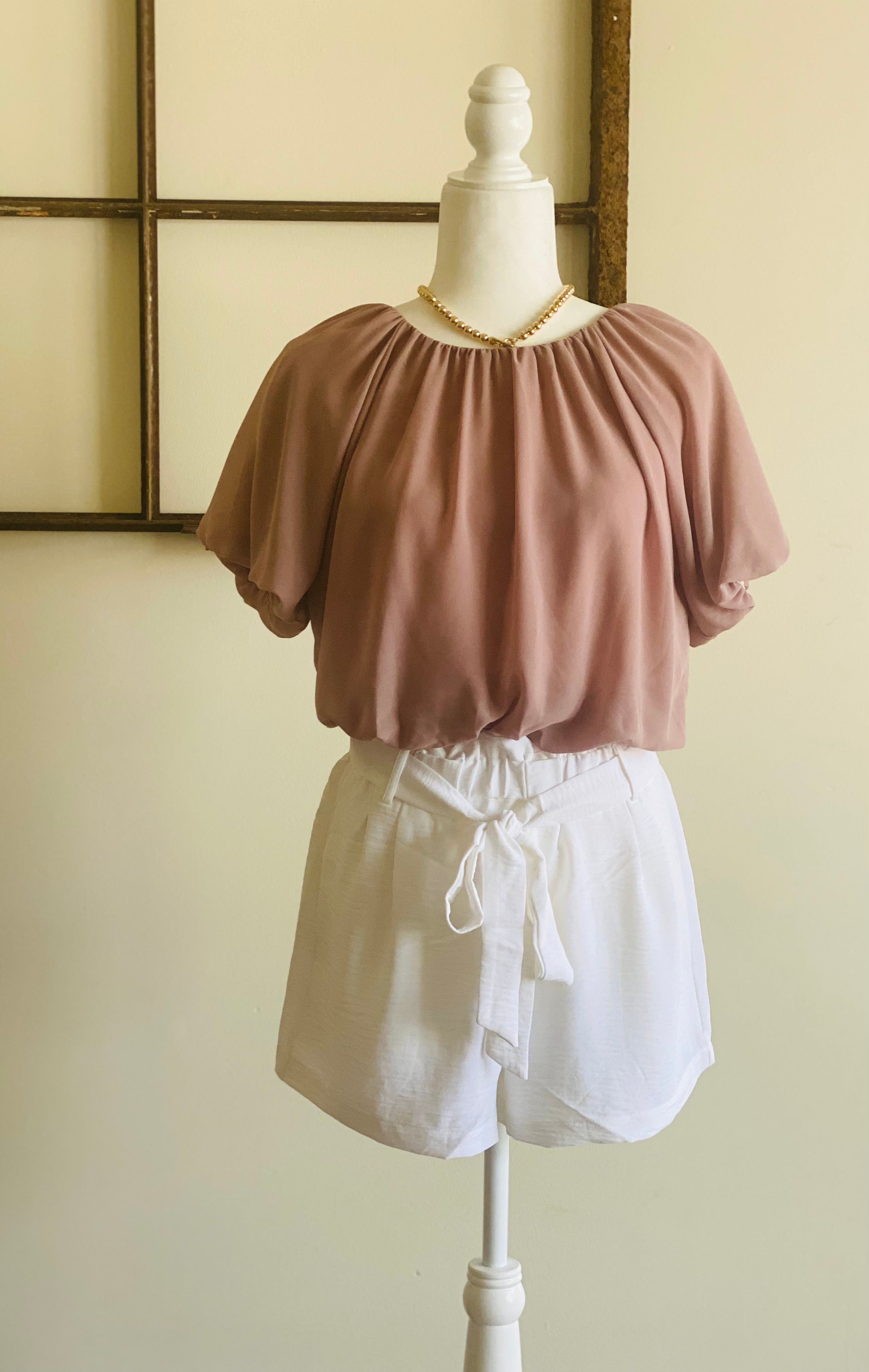 Lanie Tie Back Top