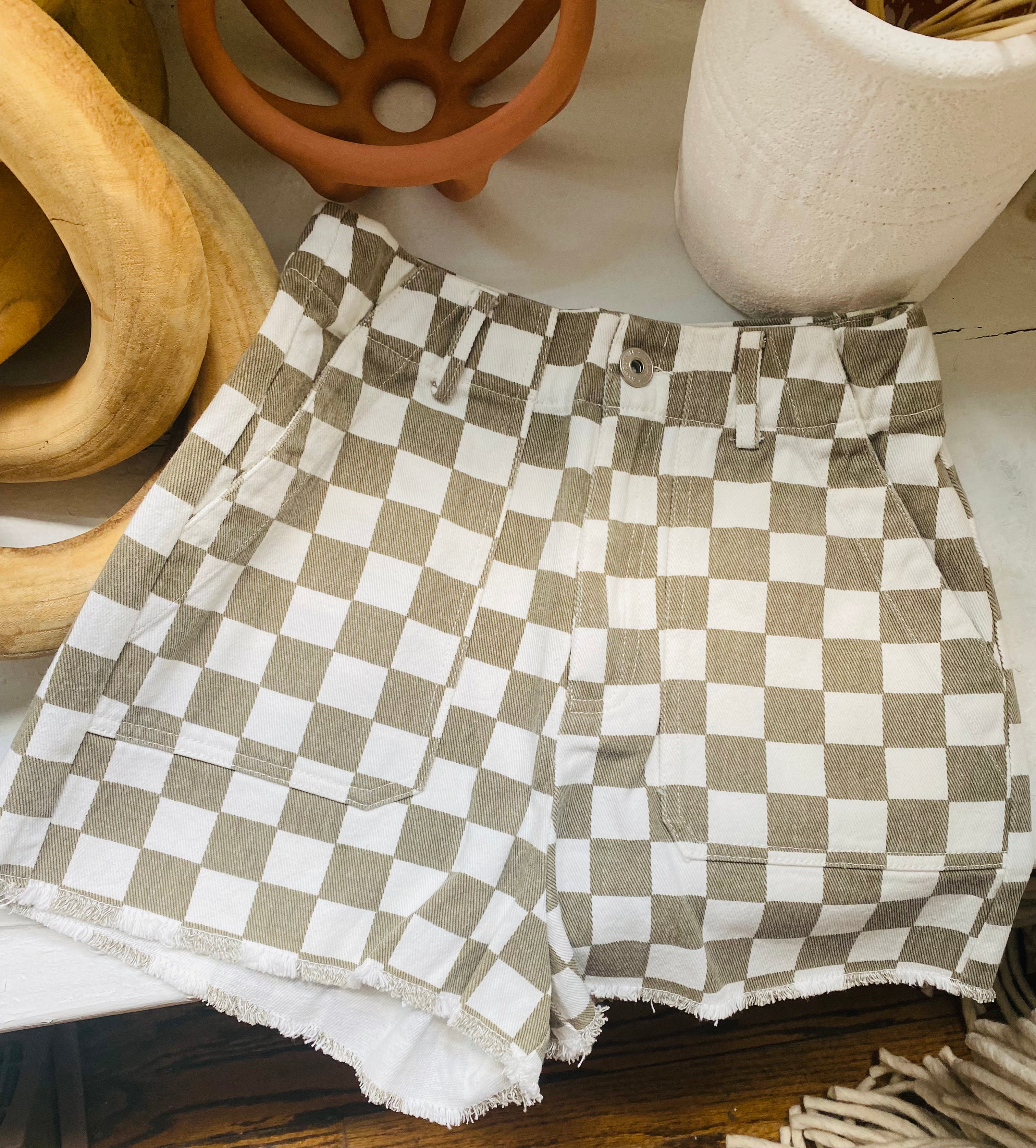 Maisie Checkmate Shorts