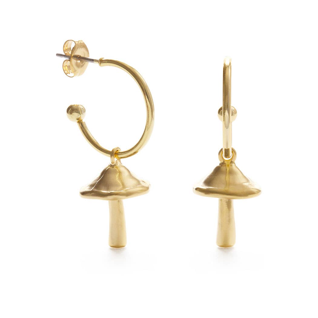 Mushroom Earrings