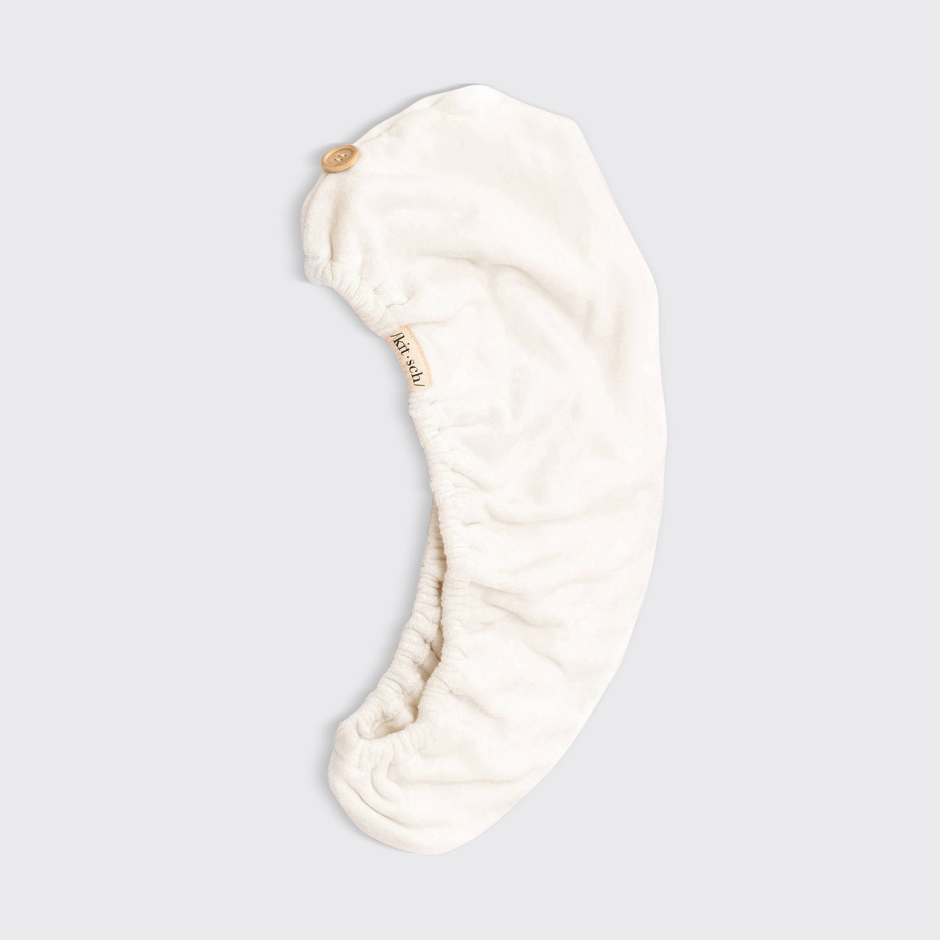 Quick Dry Hair Towel - Eco White