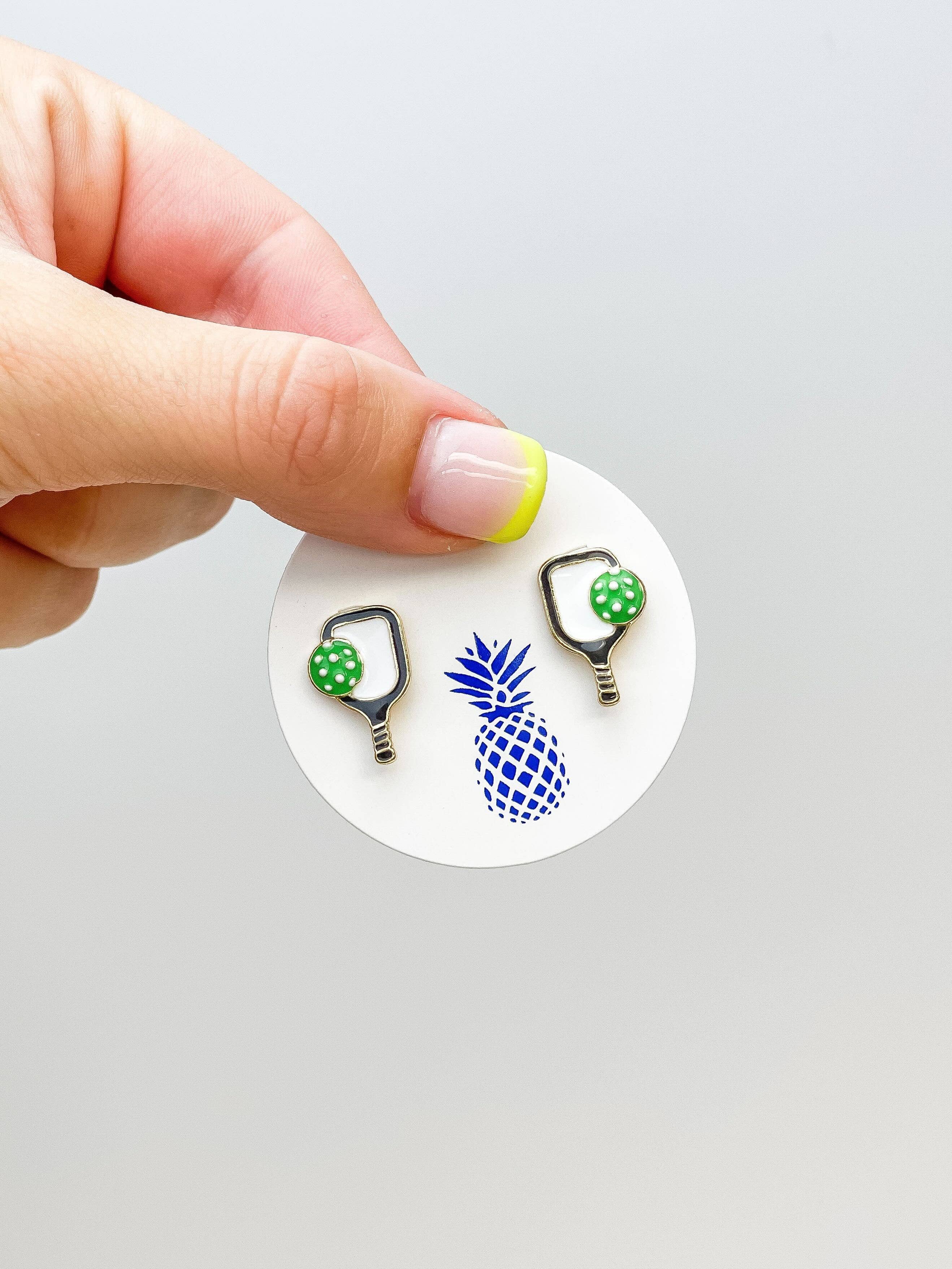 Pickleball Signature Stud Earrings